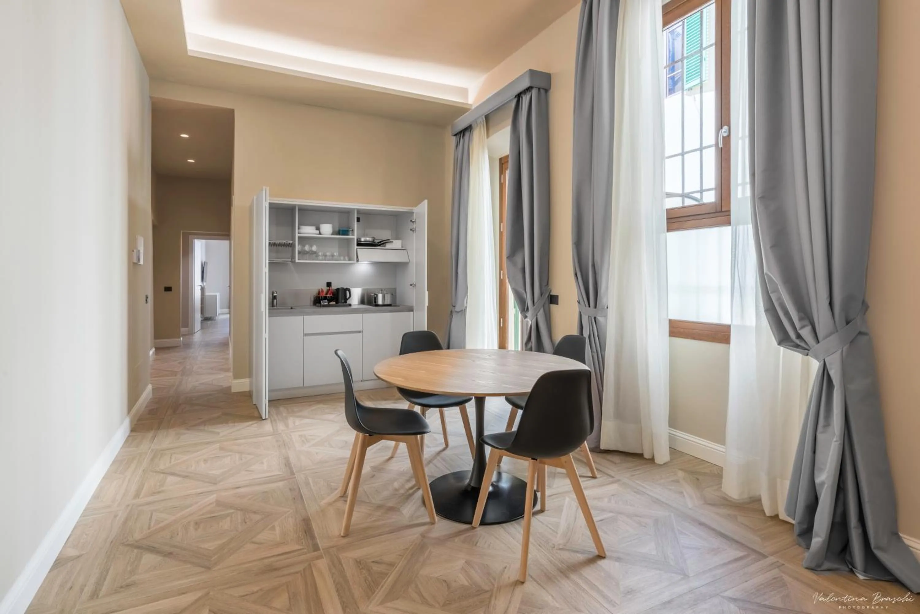 Kitchen or kitchenette in Hotel Adamas