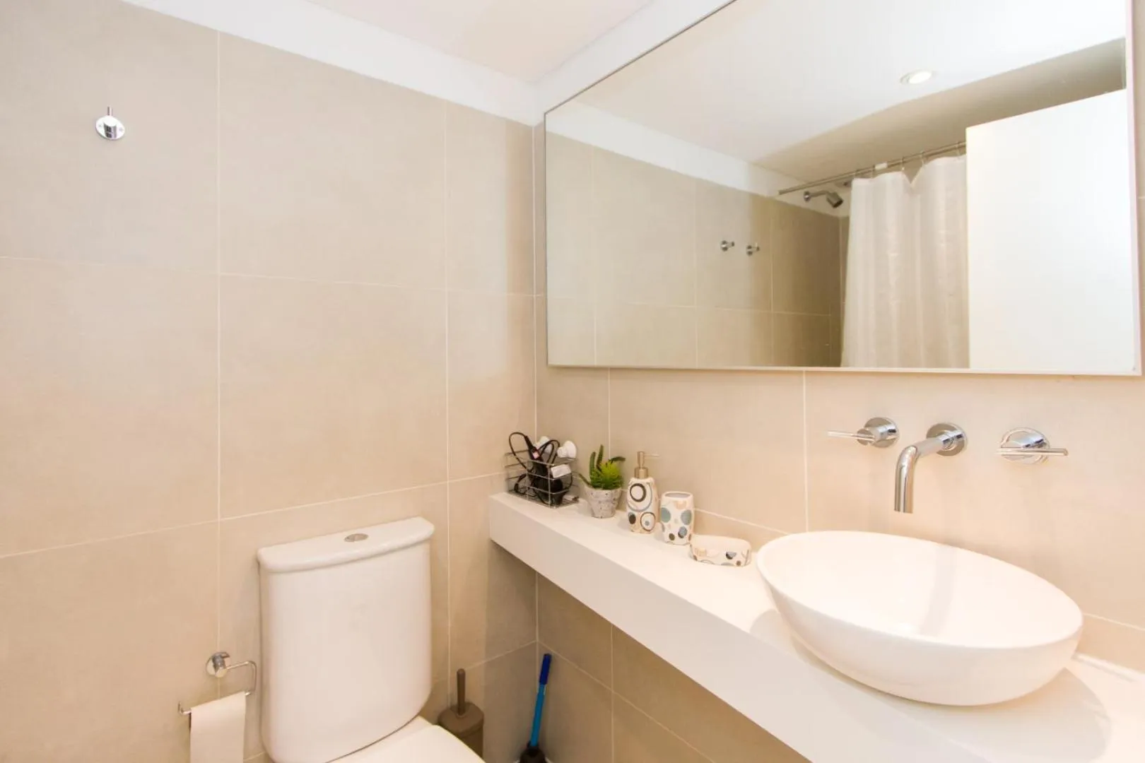 Toilet in Terrazas Del Beagle Apartamentos