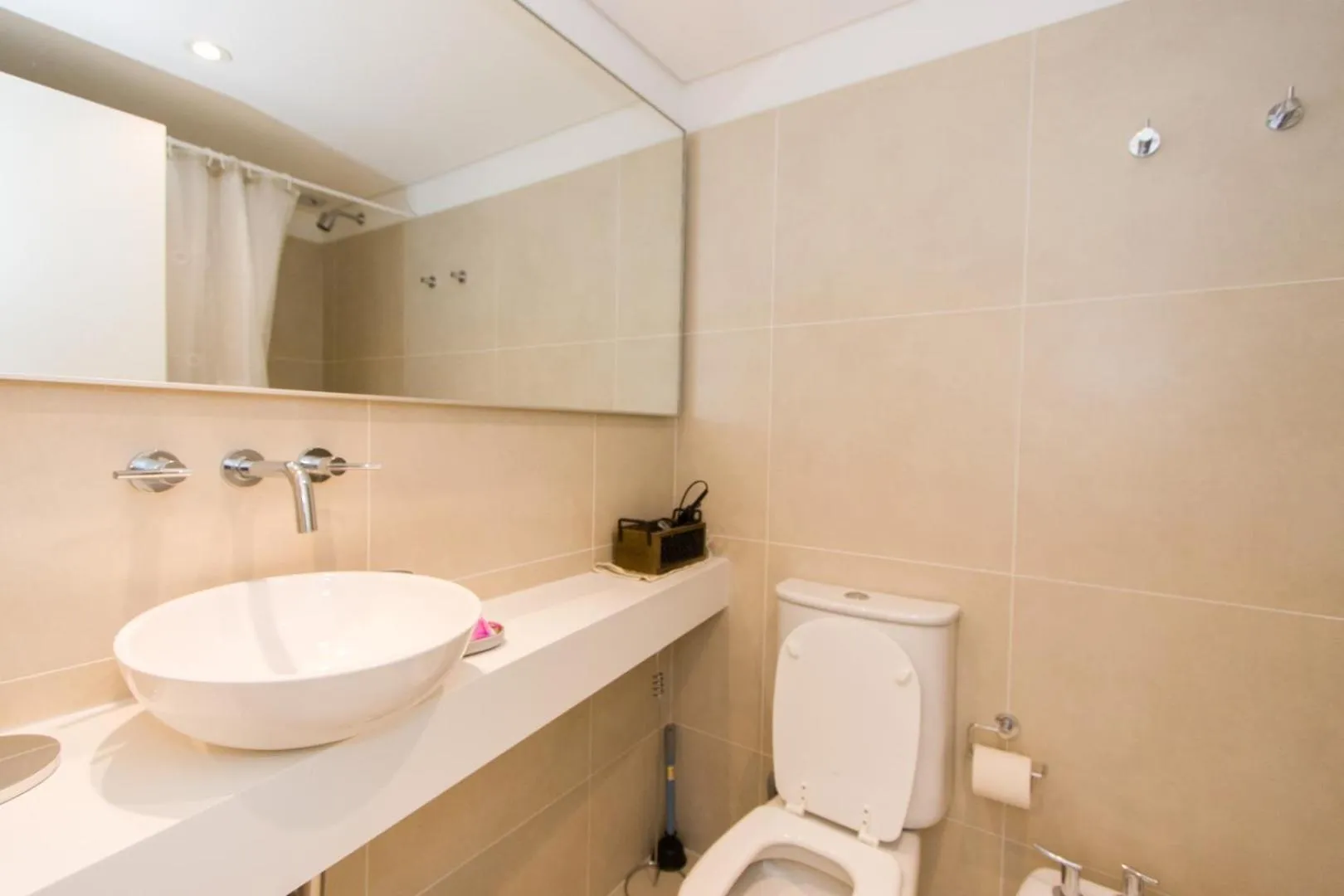 Shower in Terrazas Del Beagle Apartamentos