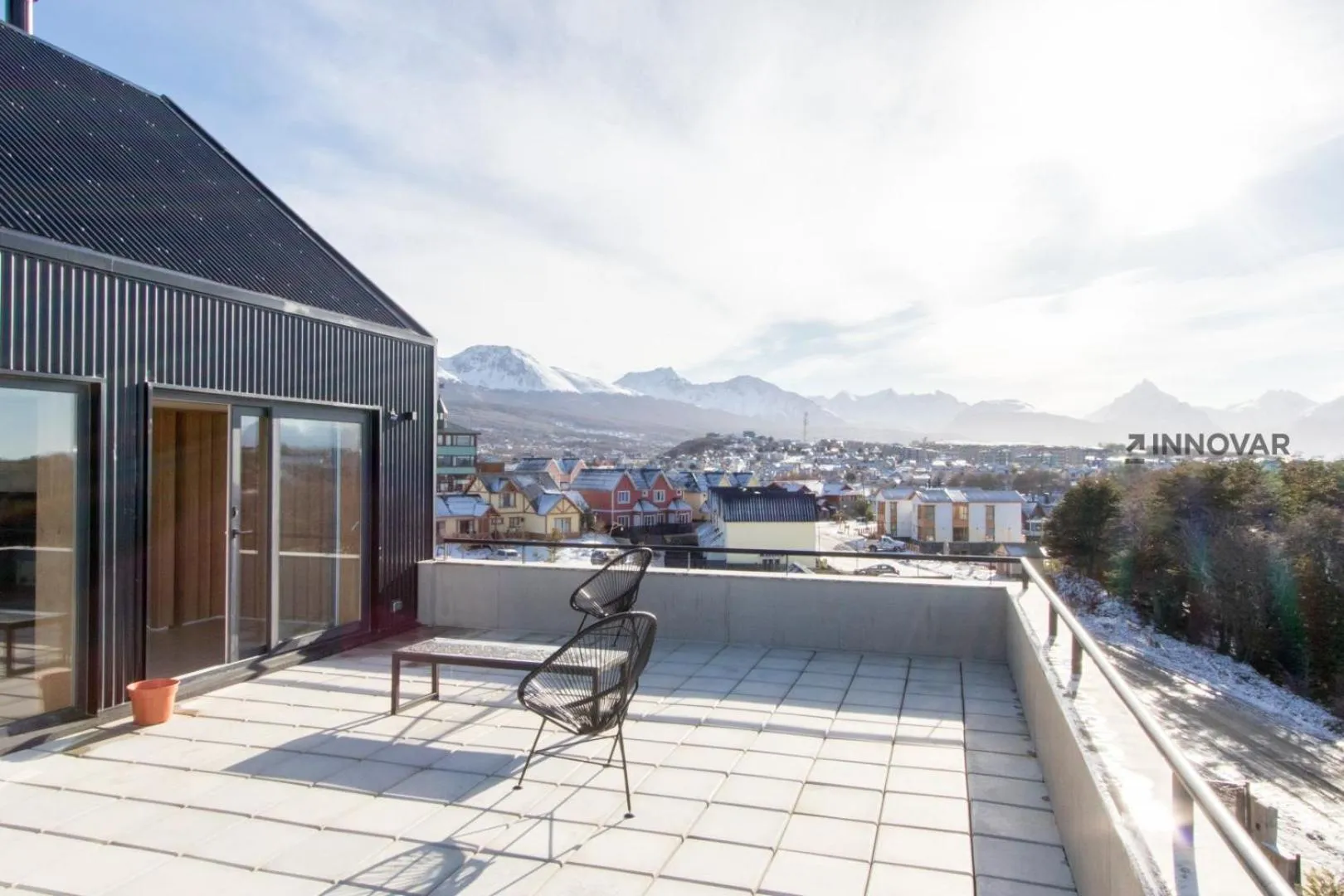 Balcony/Terrace in Terrazas Del Beagle Apartamentos