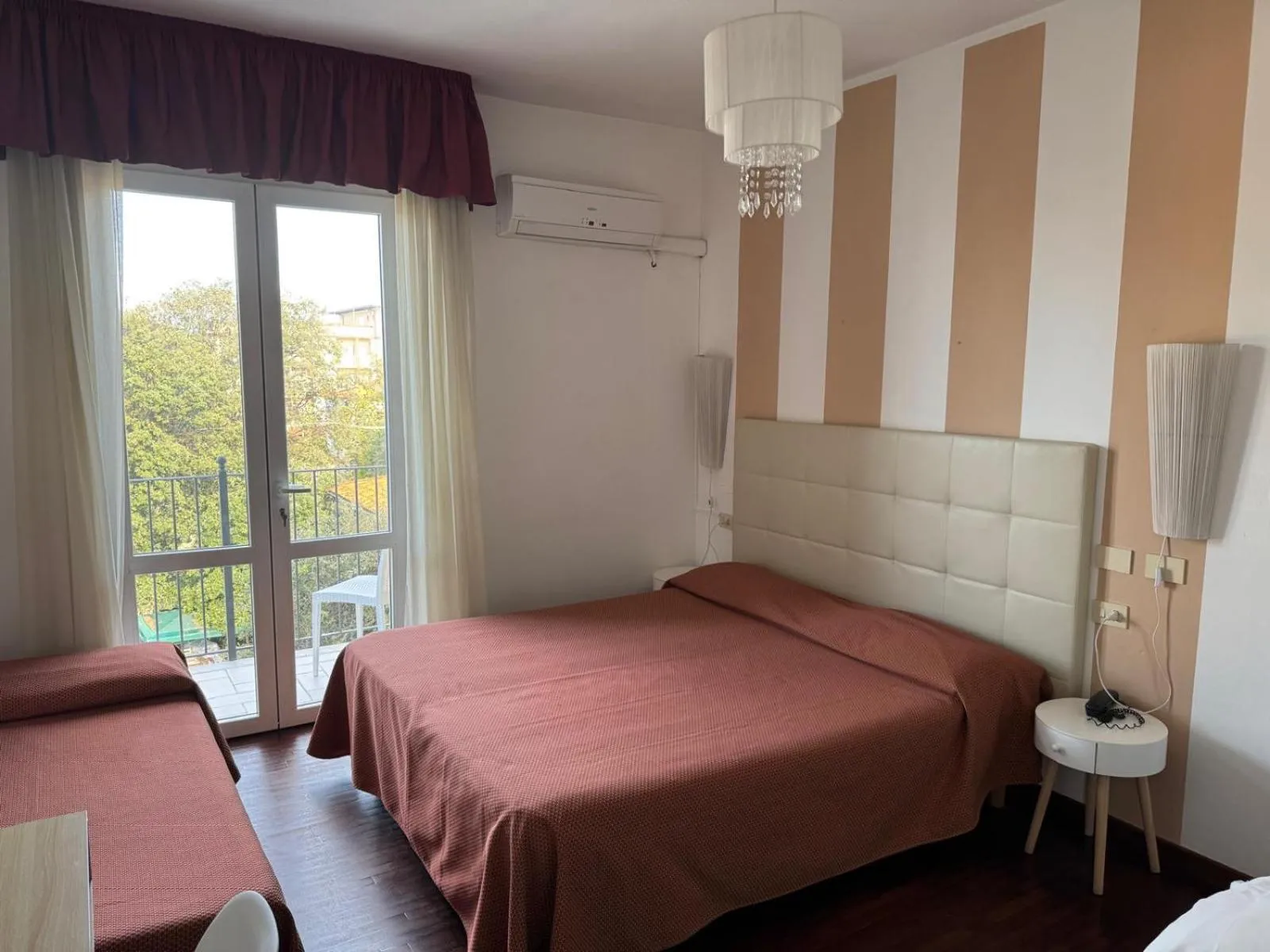 Bedroom, Bed in Hotel Le Focette