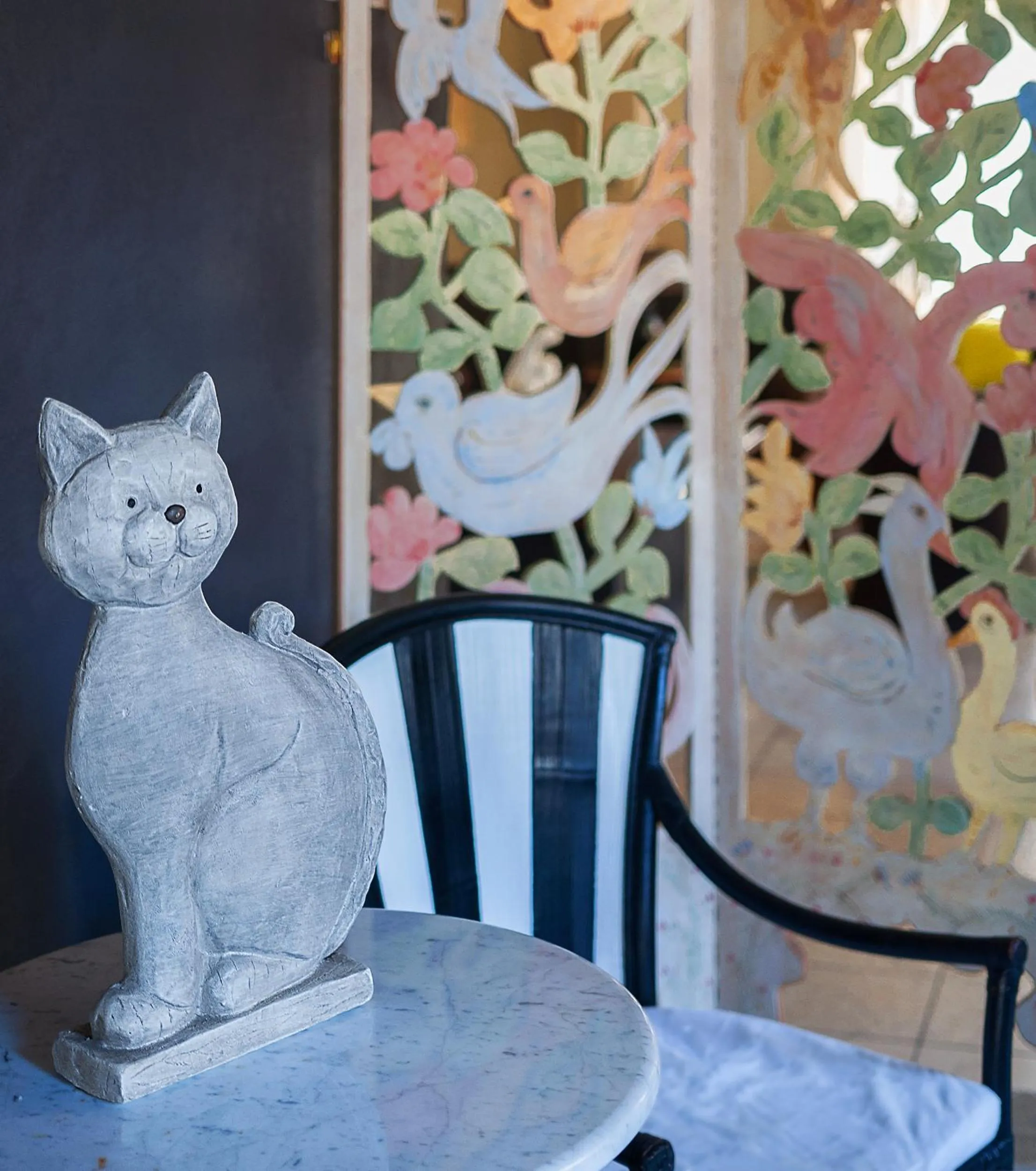 Decorative detail in Hotel Le Focette