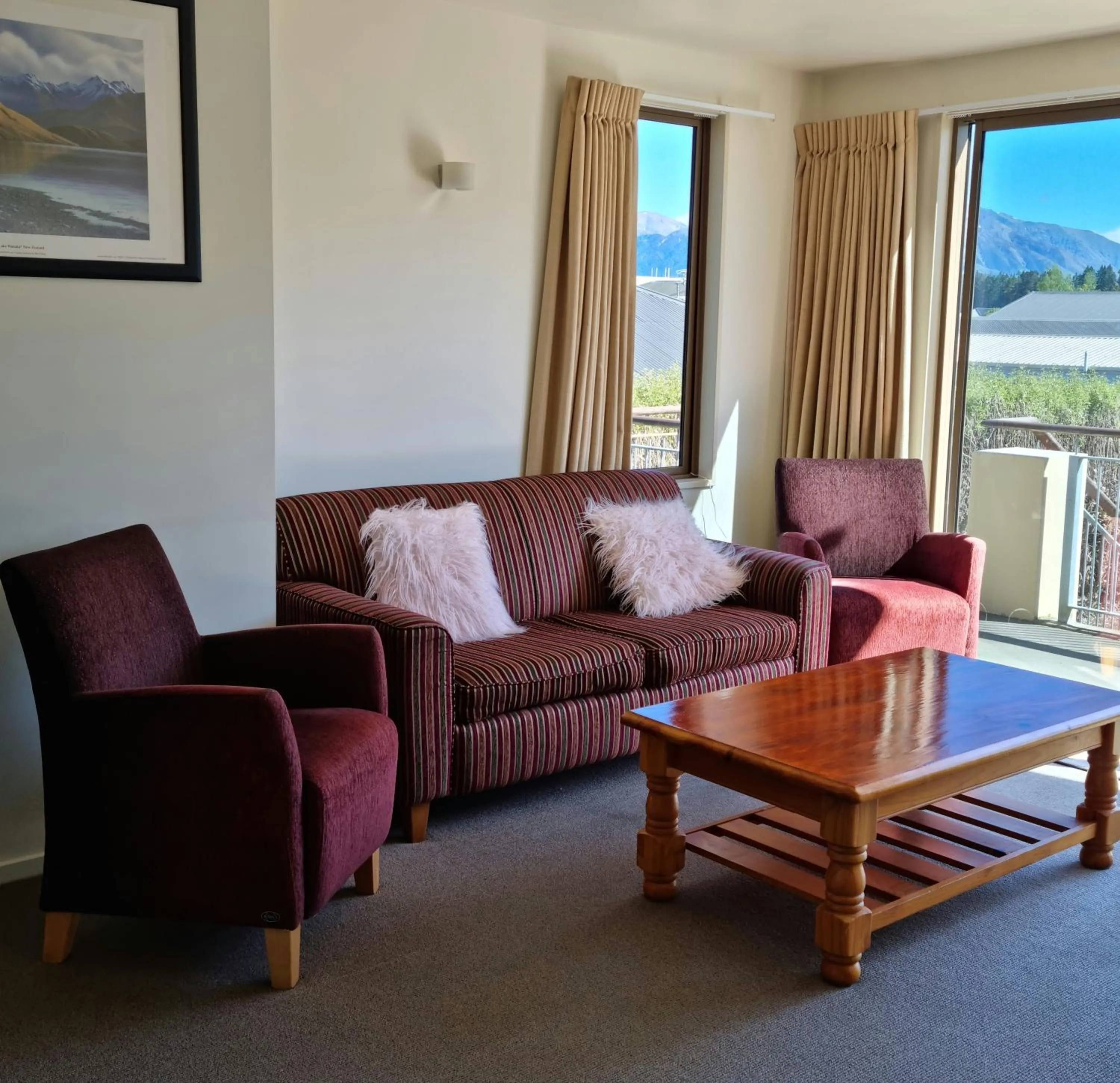 Mountain view in Methven Motel & Apartments