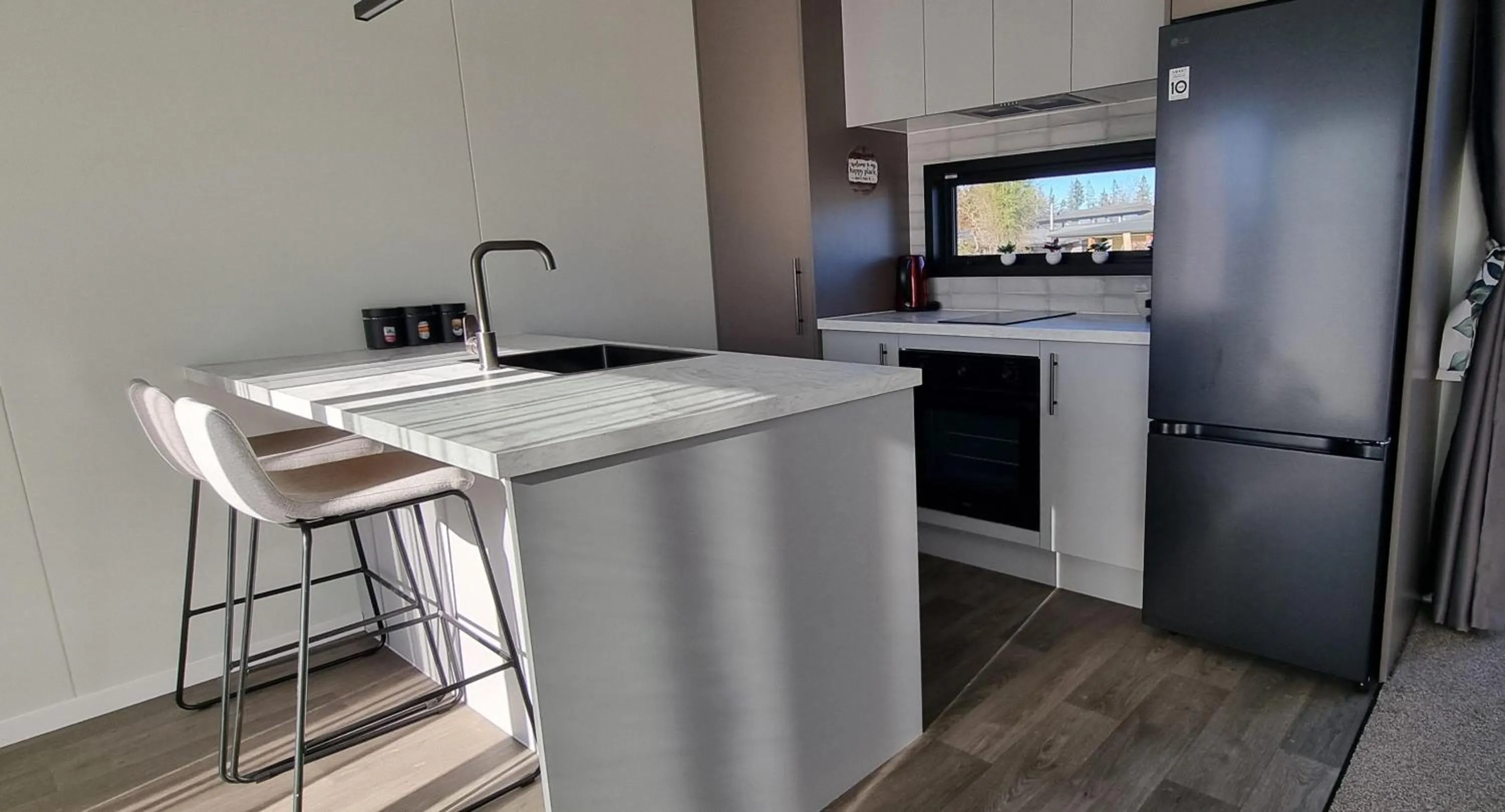 Kitchen or kitchenette in Methven Motel & Apartments