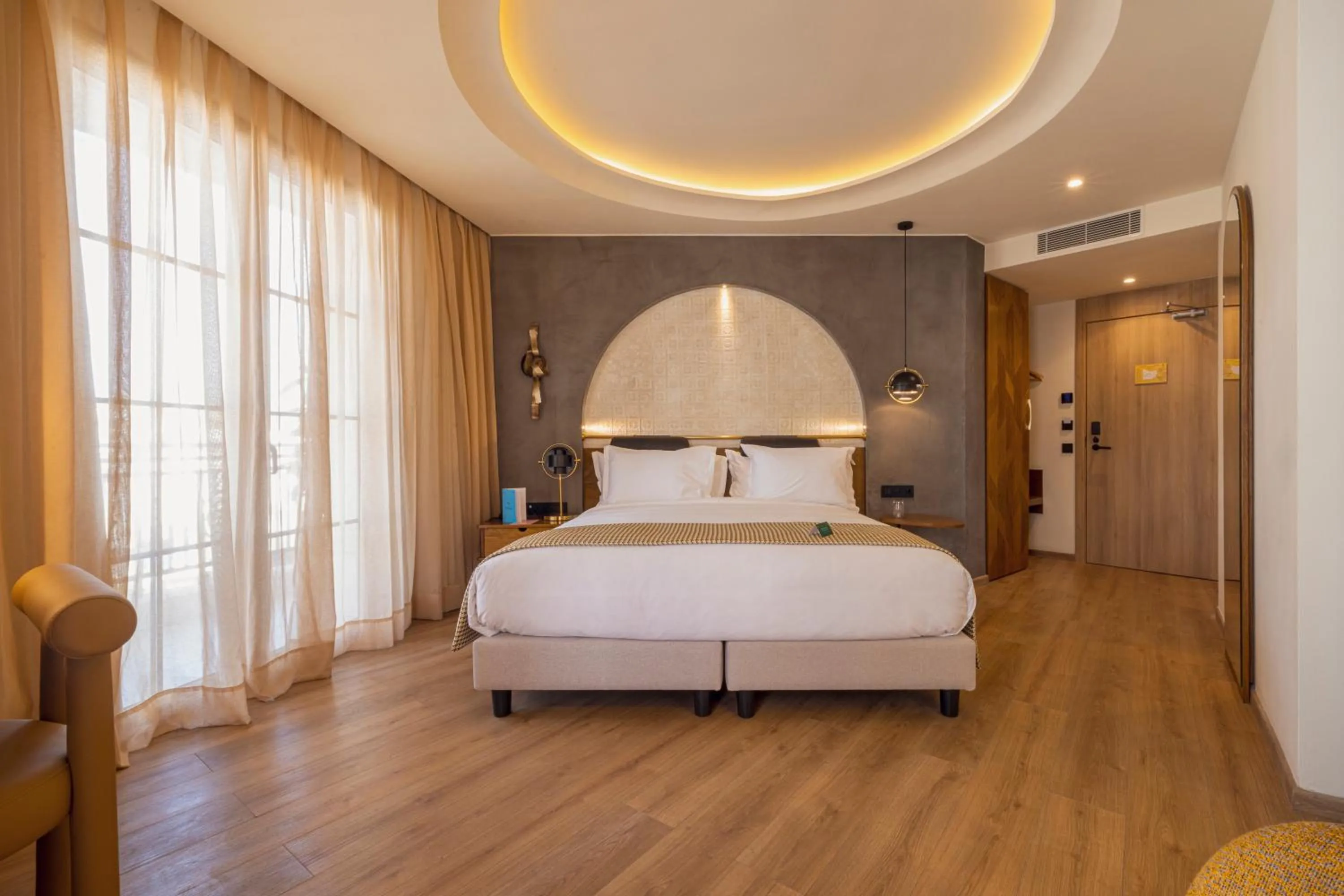 Bedroom, Bed in Le Square By Onomo Collection