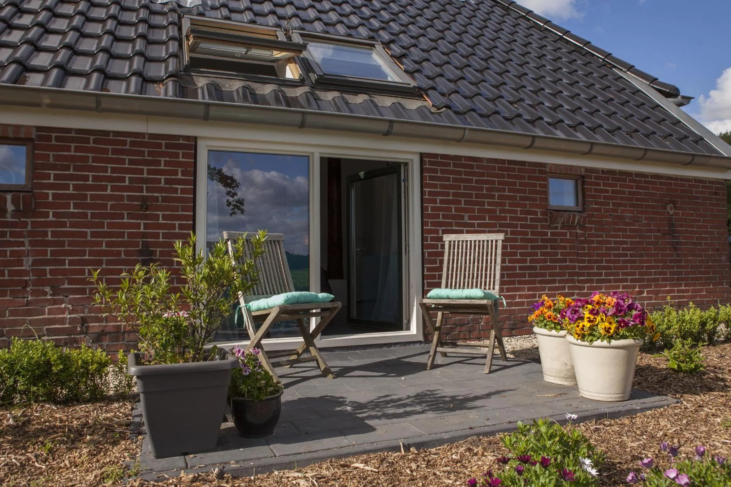 Patio in Logement de Kaap