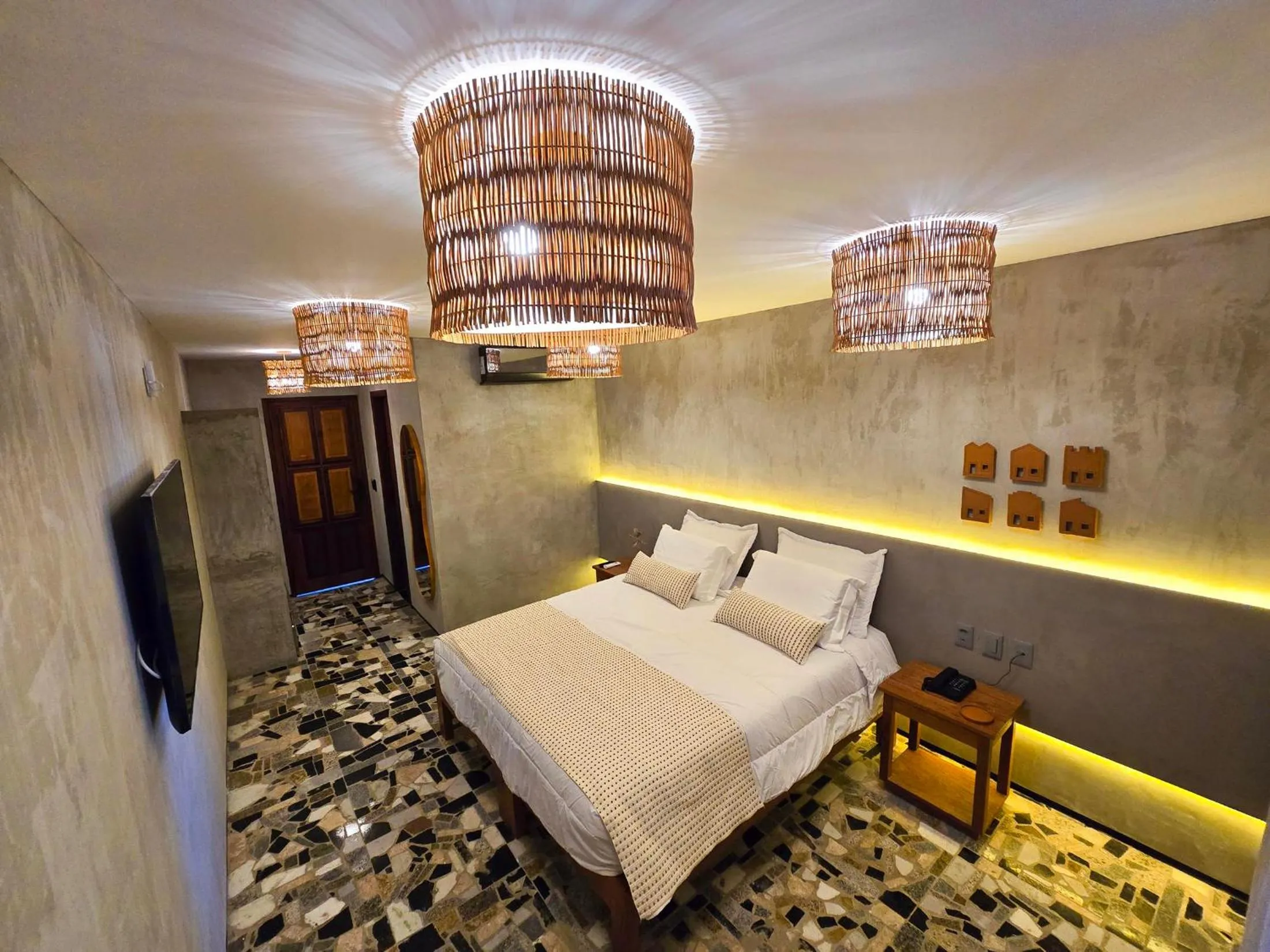 Bed in Carnaúba Hotel Boutique