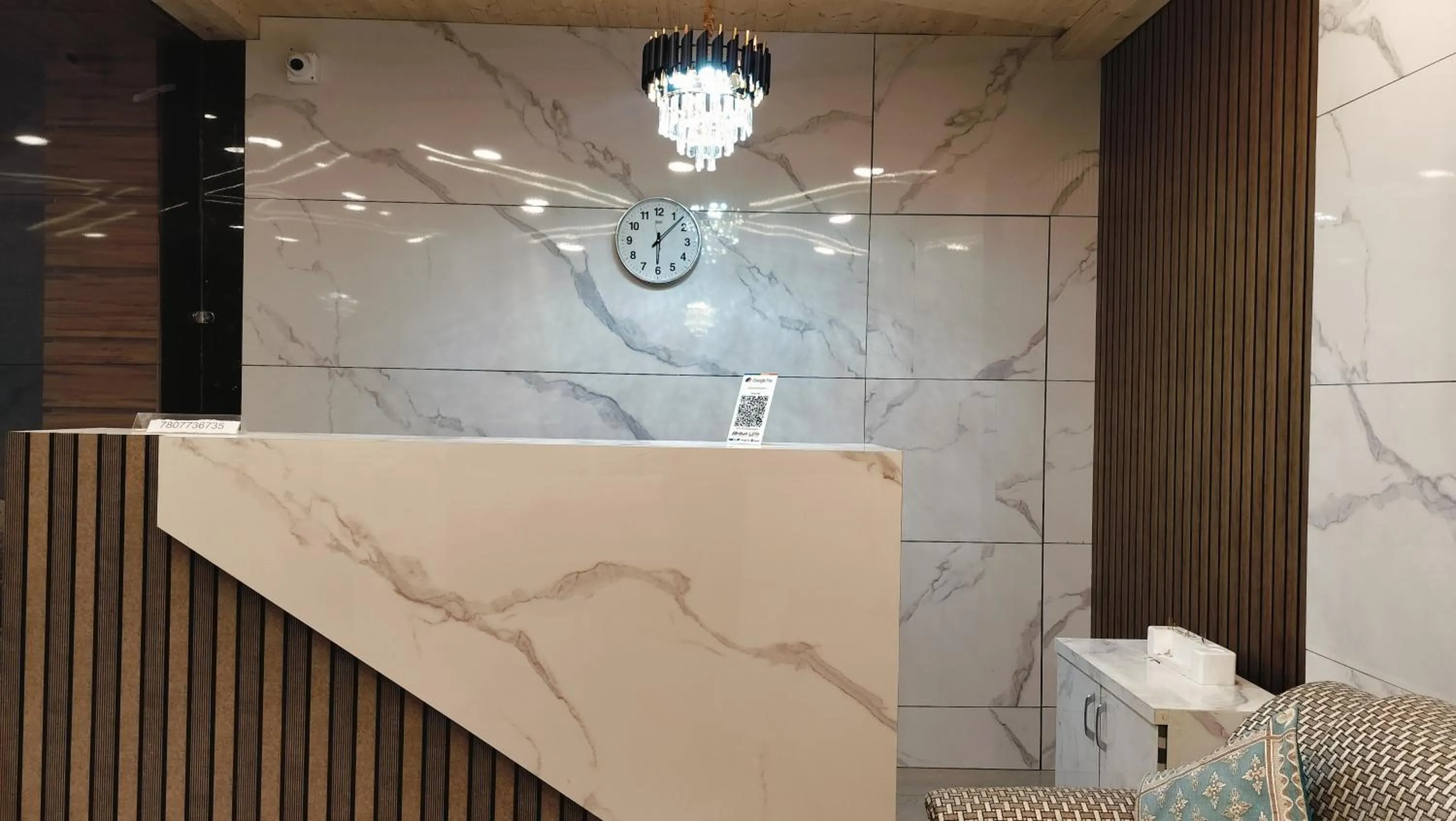 Lobby or reception in Hotel Kumar Residency