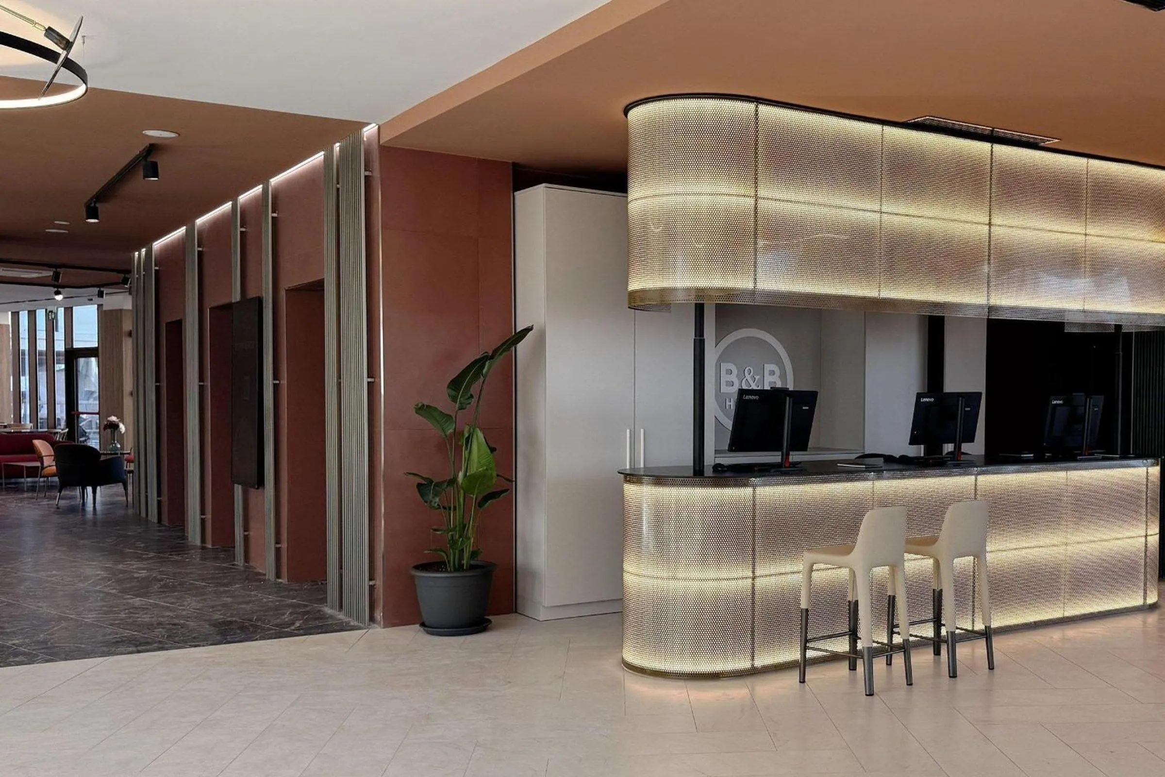 Lobby or reception in B&B HOTEL Venezia Laguna