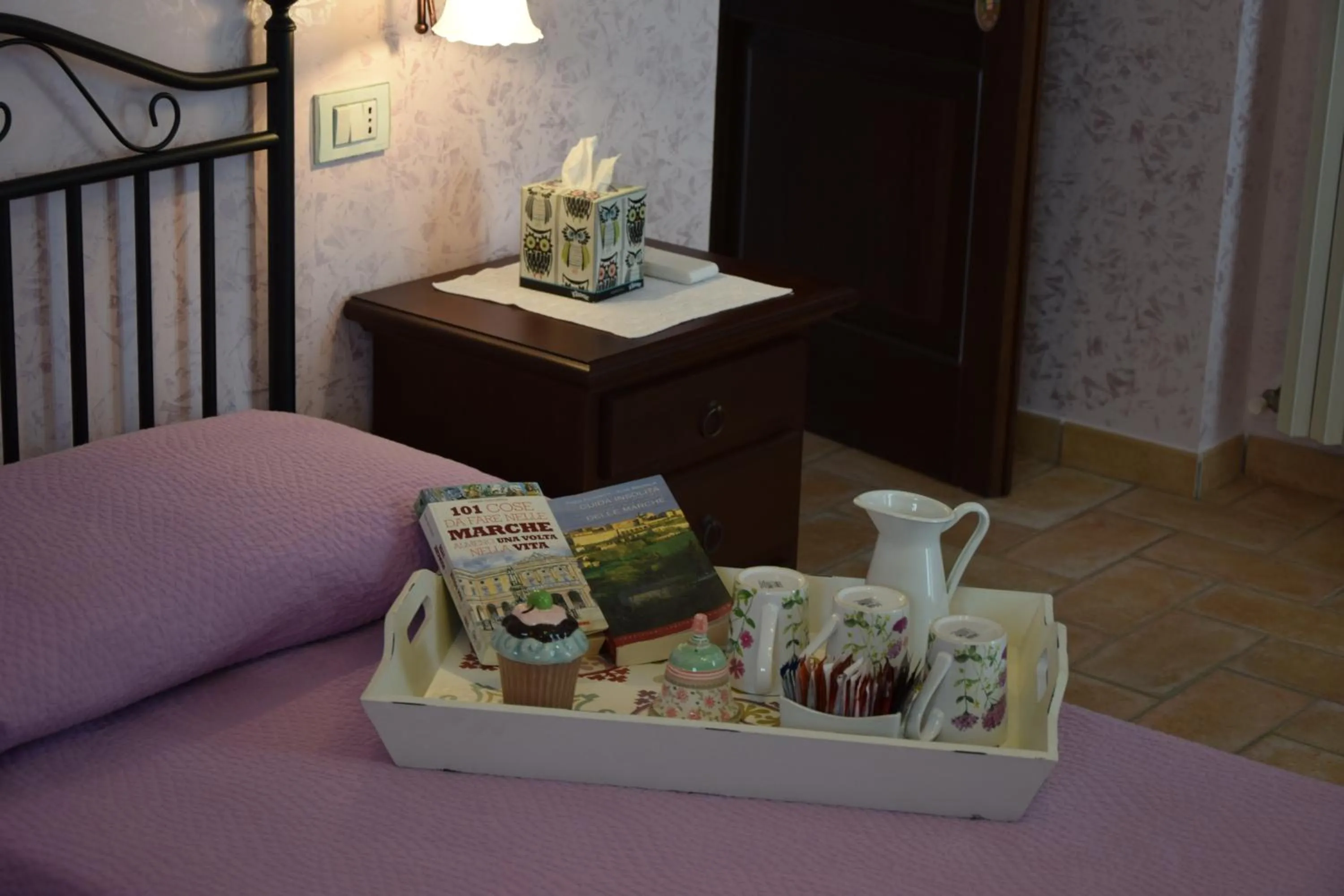 Bed in Postiglione Country House