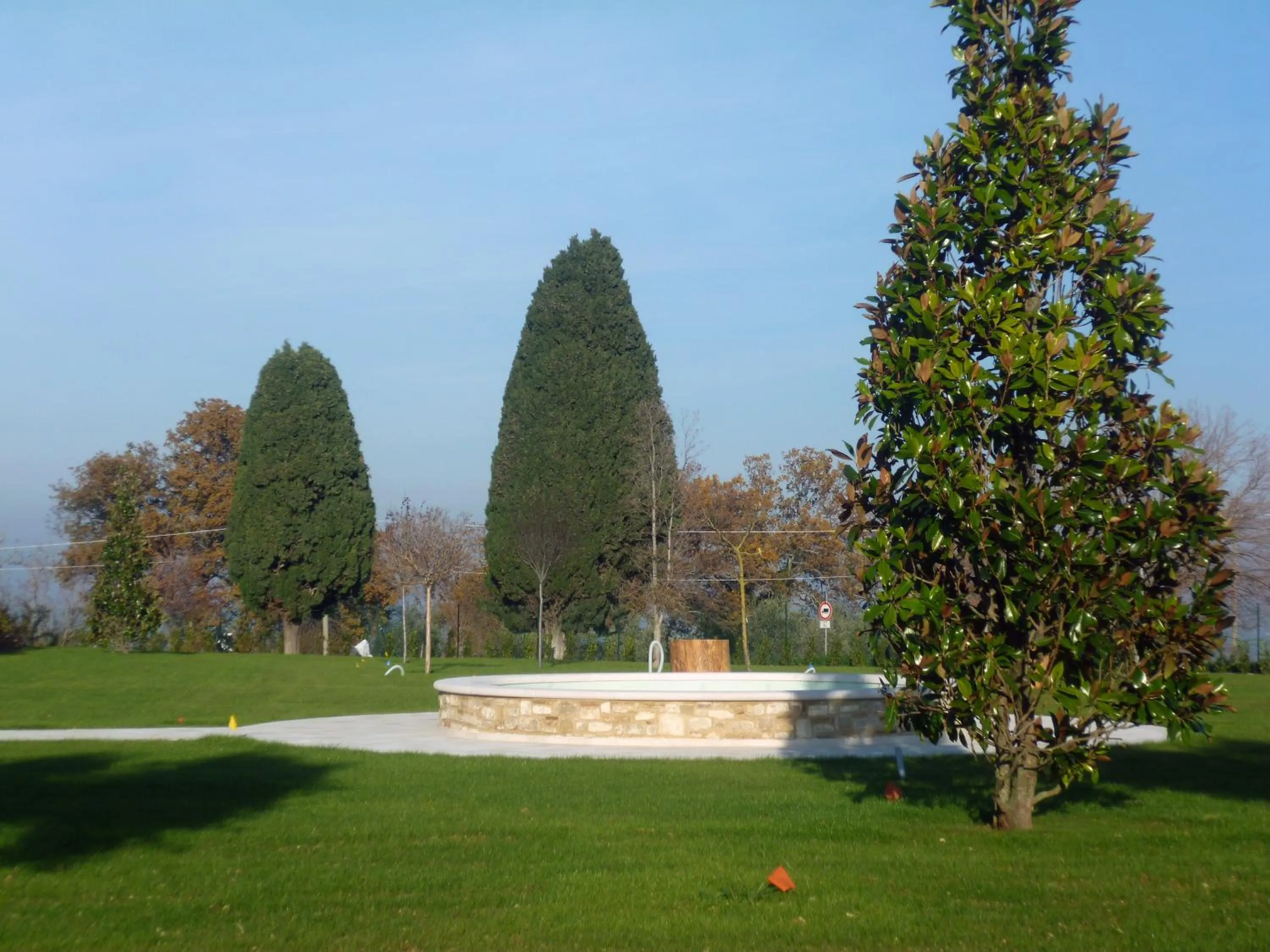 Garden view in Postiglione Country House