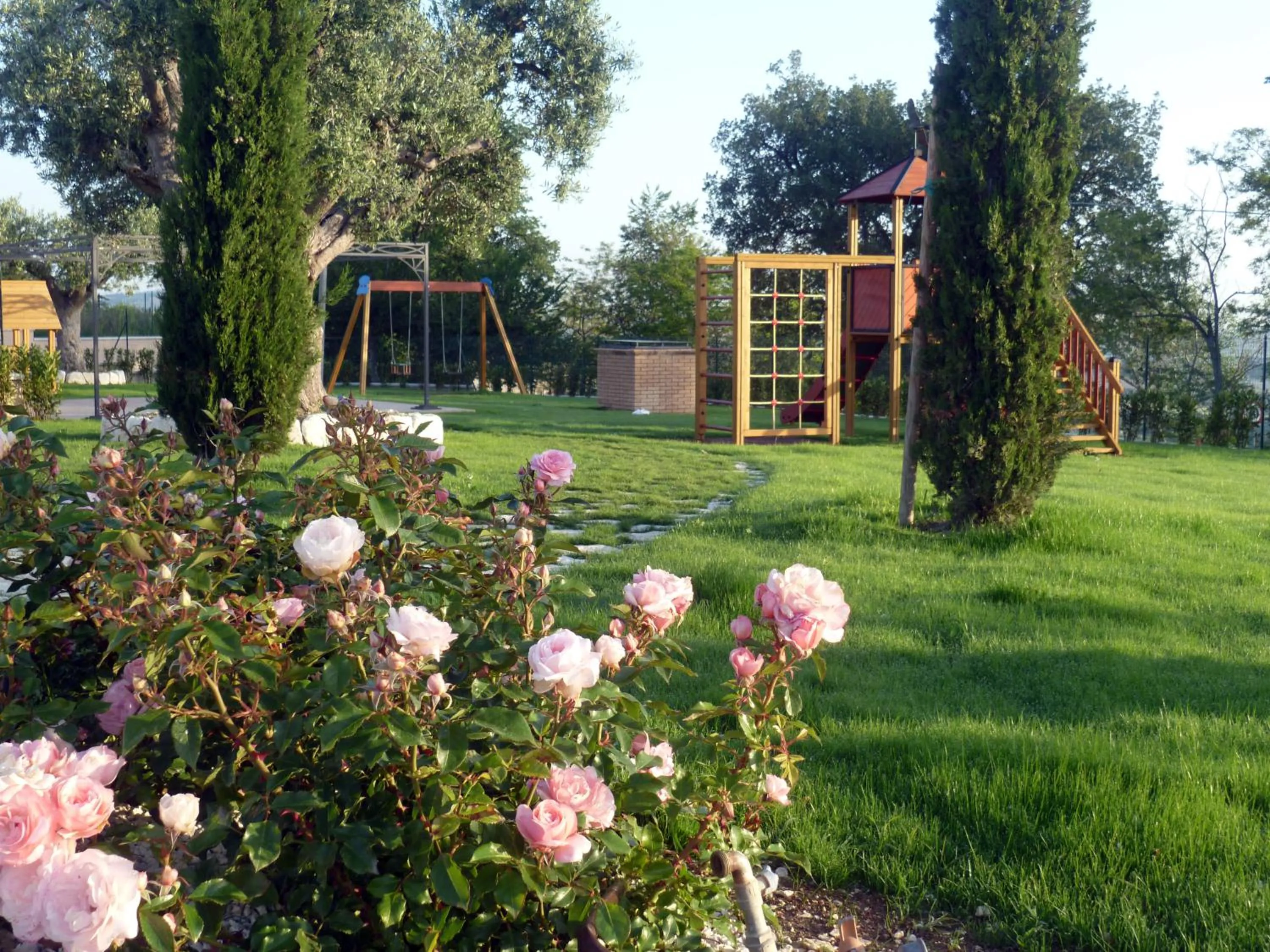 Children play ground in Postiglione Country House