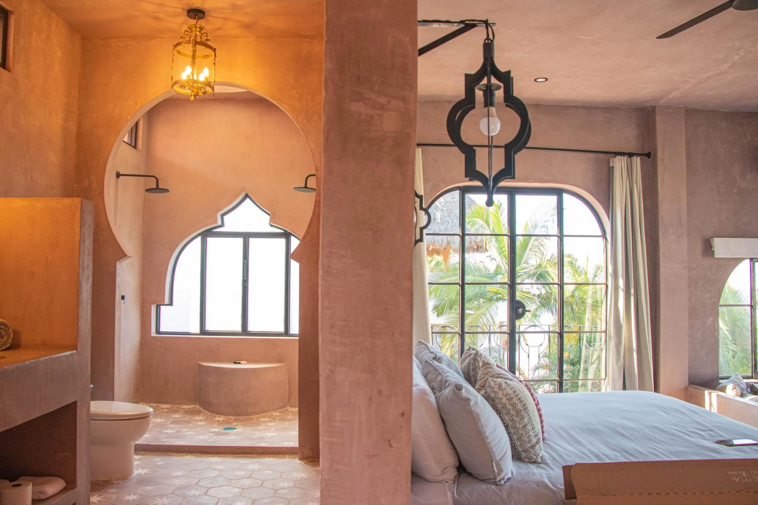 Bathroom, Bed in Nomada Wellness Hotel