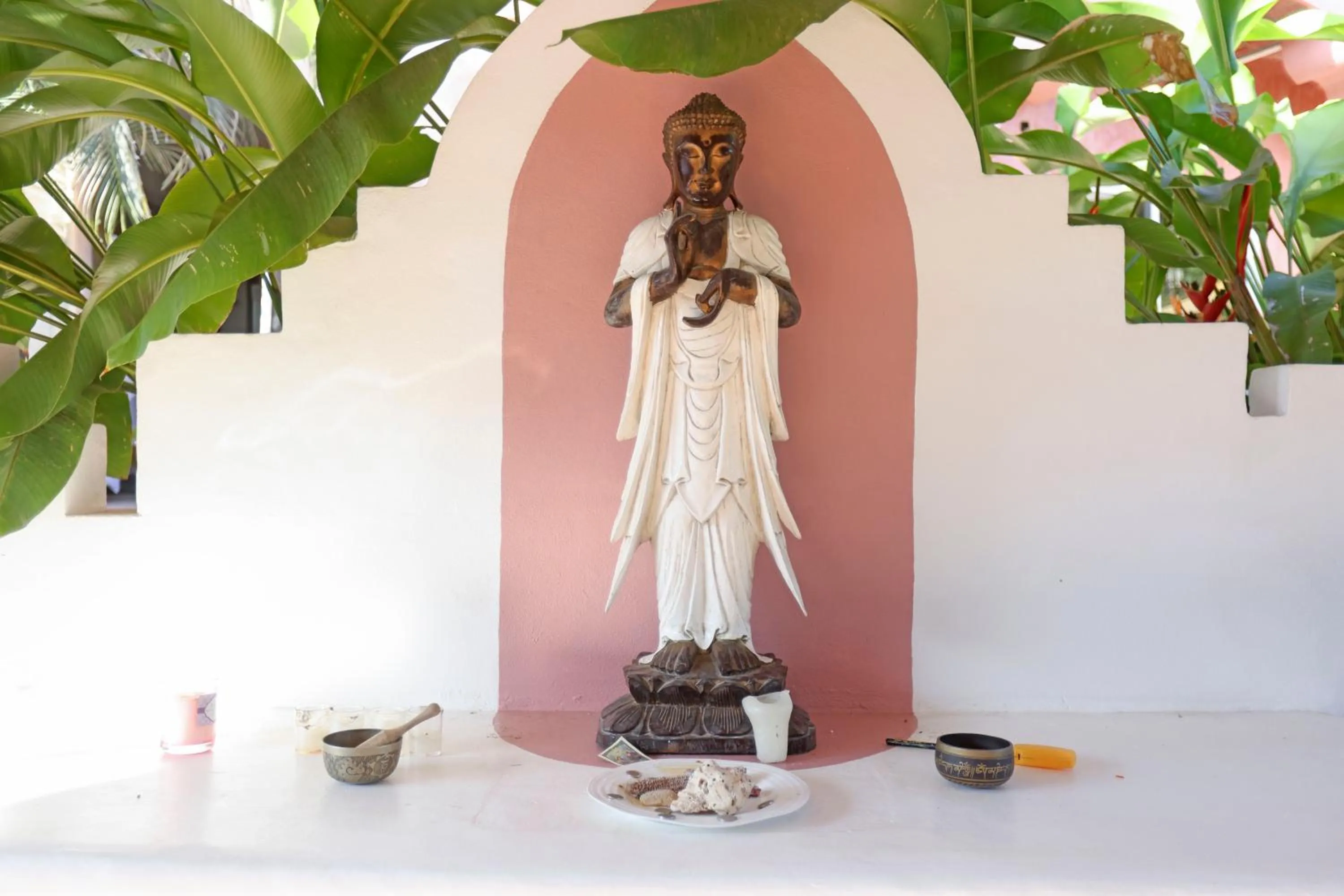 Decorative detail in Nomada Wellness Hotel