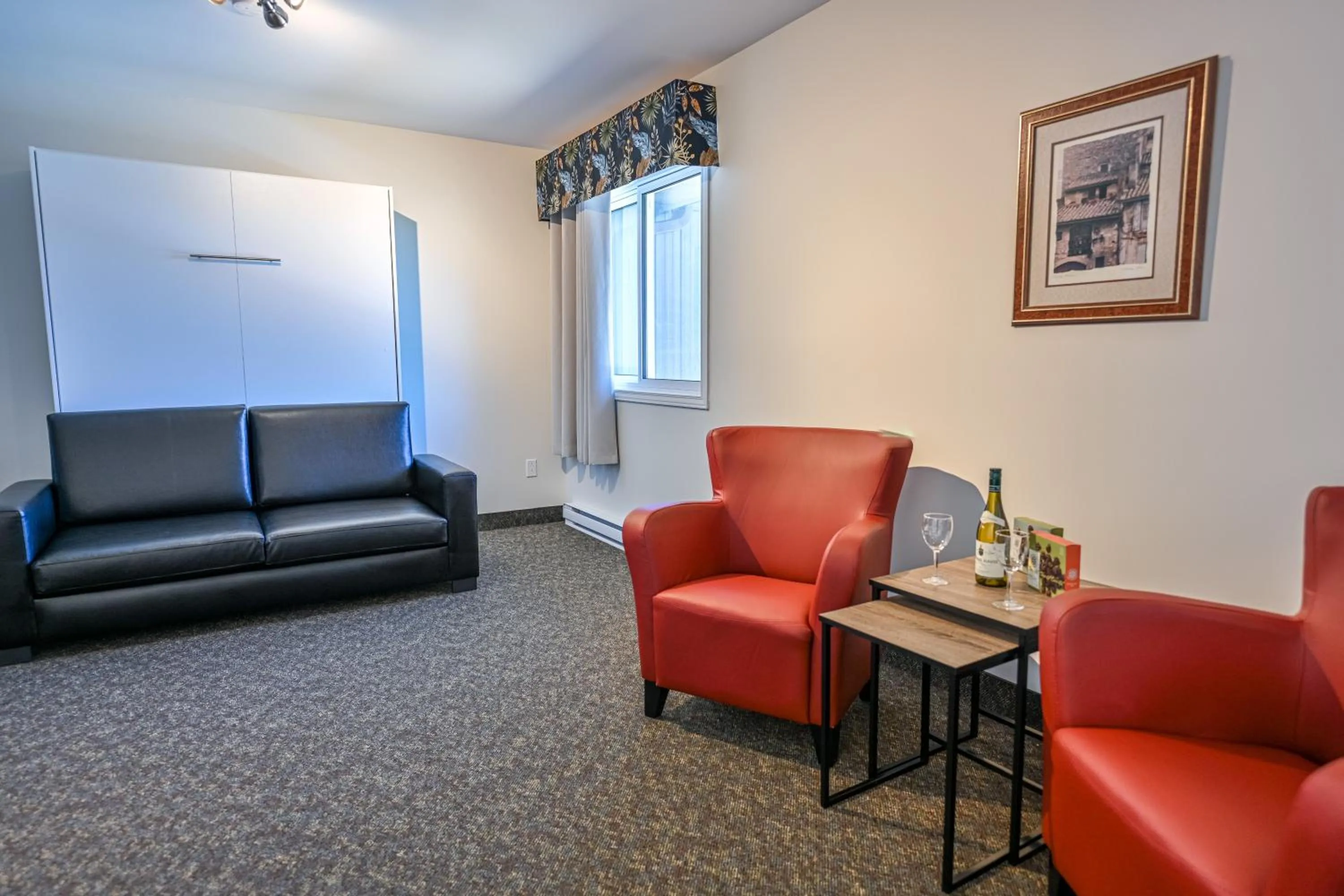 Living room in Ermitage Saint-Antoine