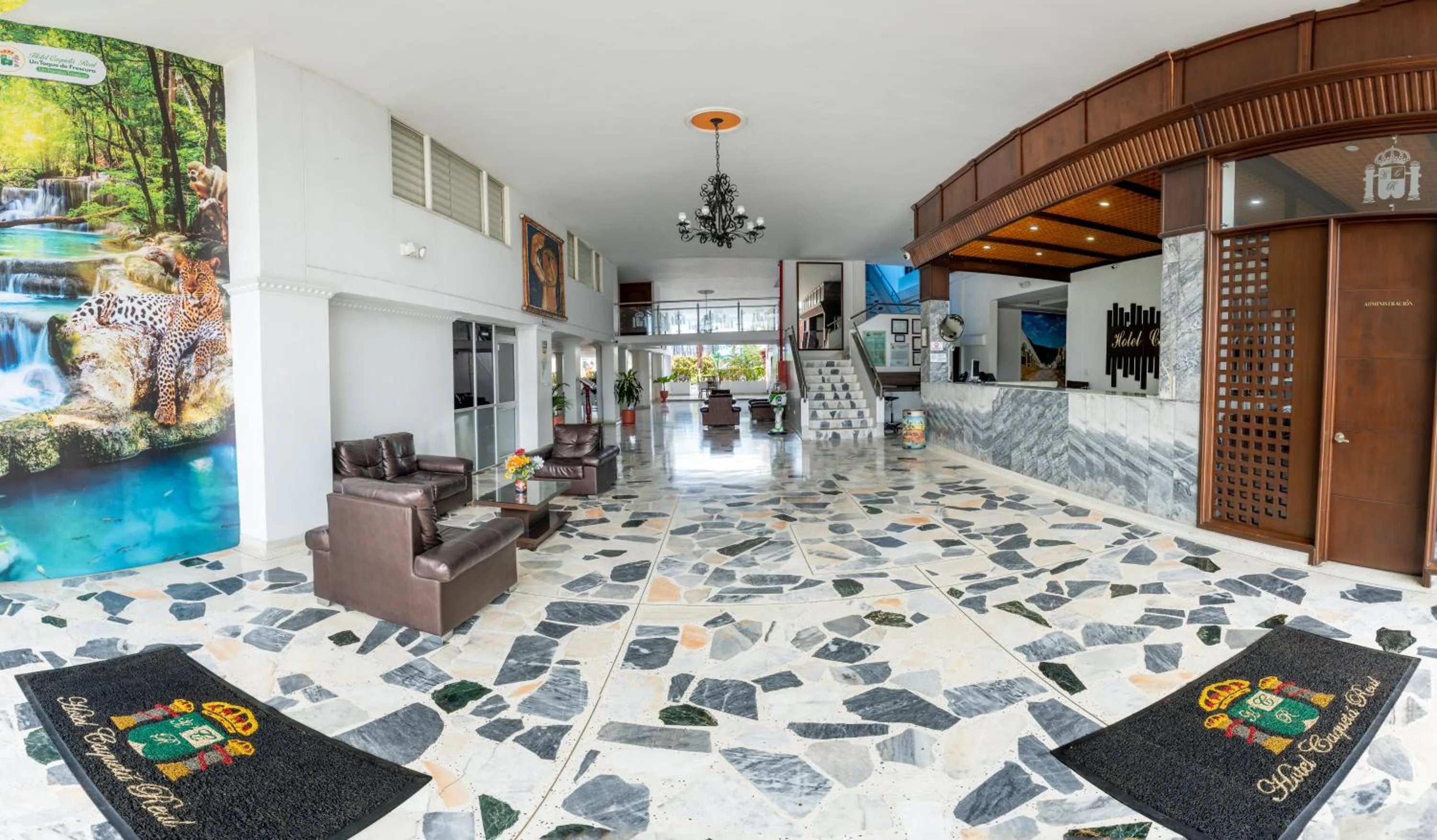 Lobby or reception in Hotel Caquetá Real HSC