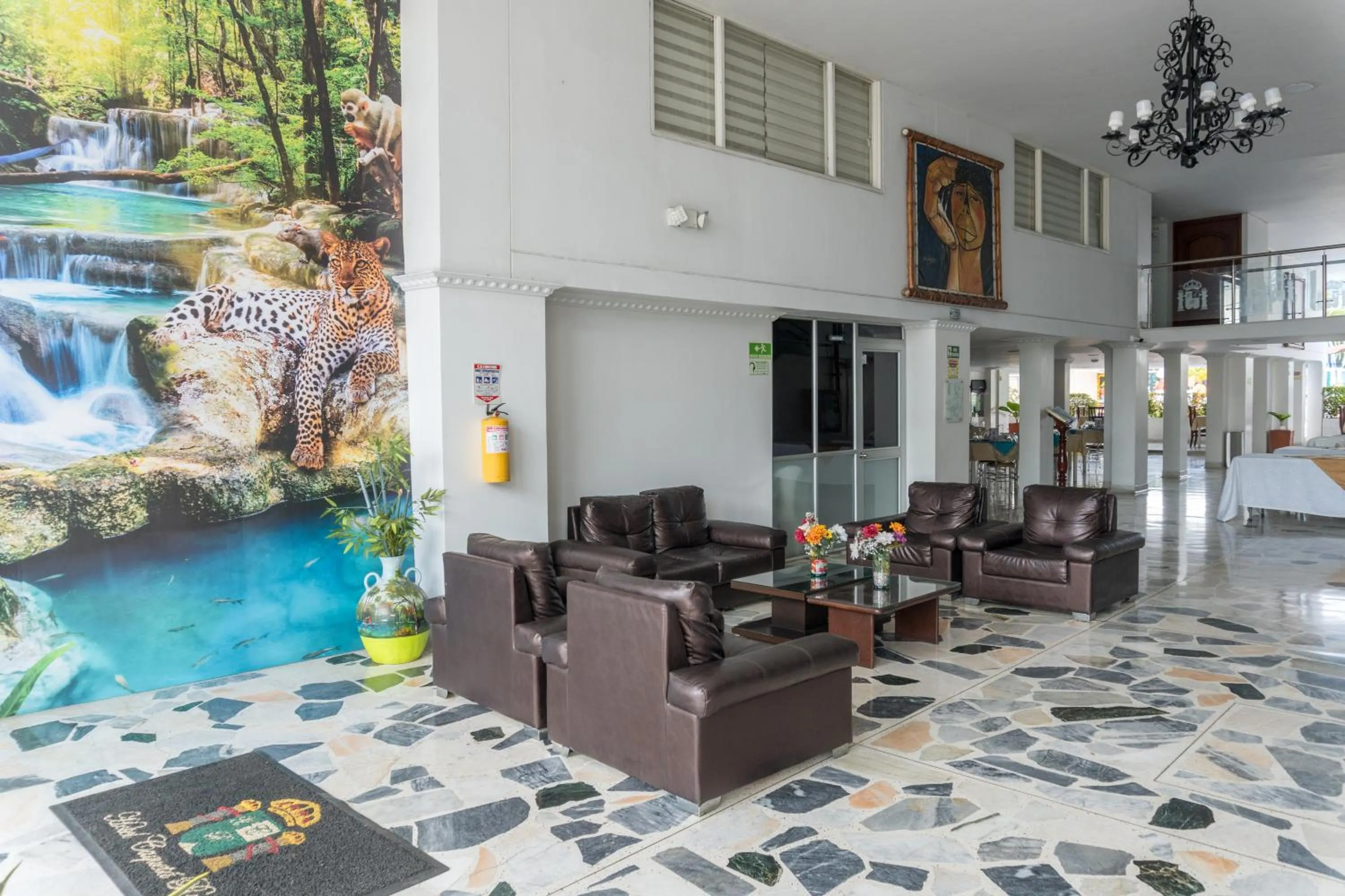 Living room in Hotel Caquetá Real HSC
