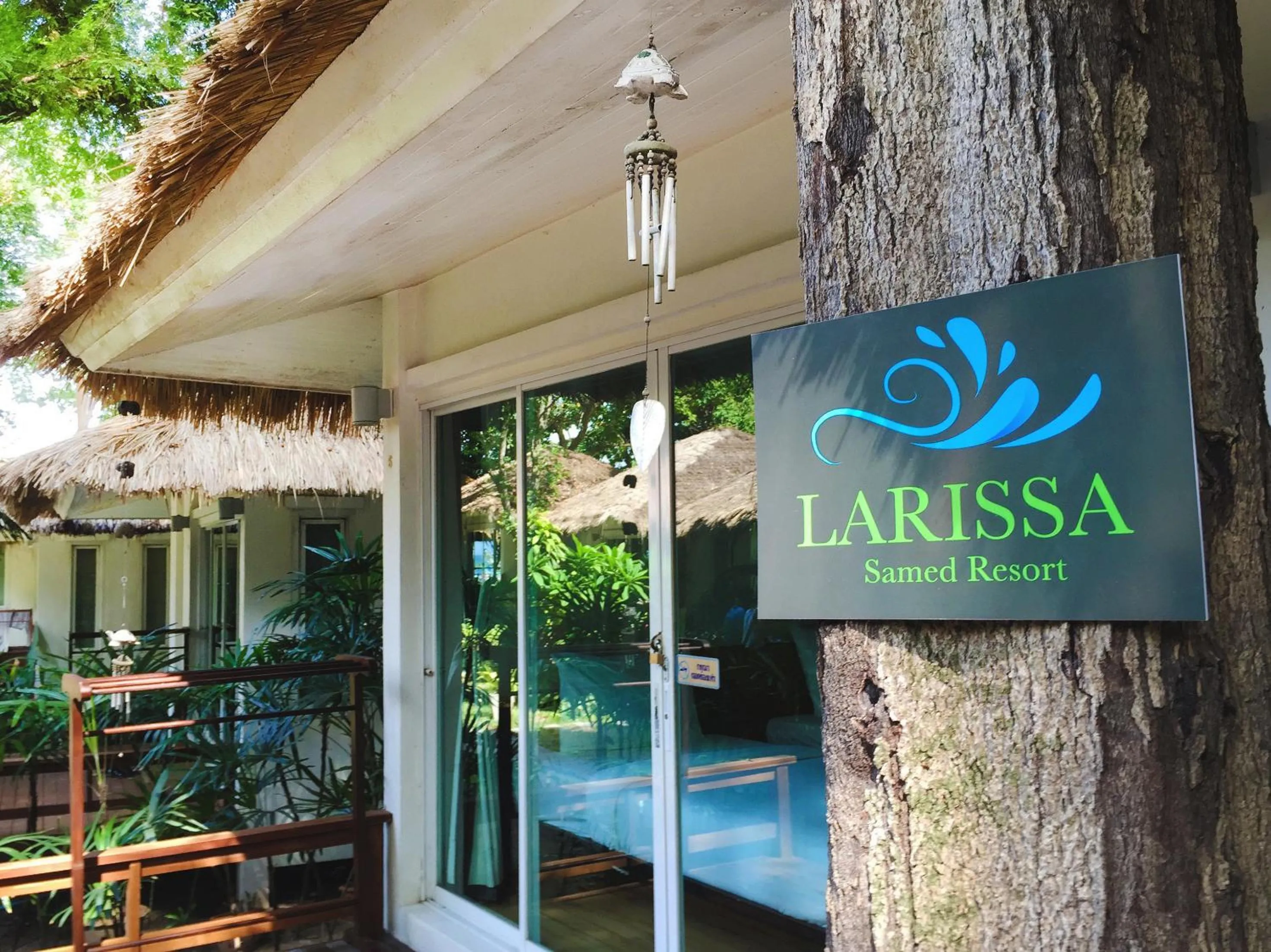 Property logo or sign in Larissa Samed resort