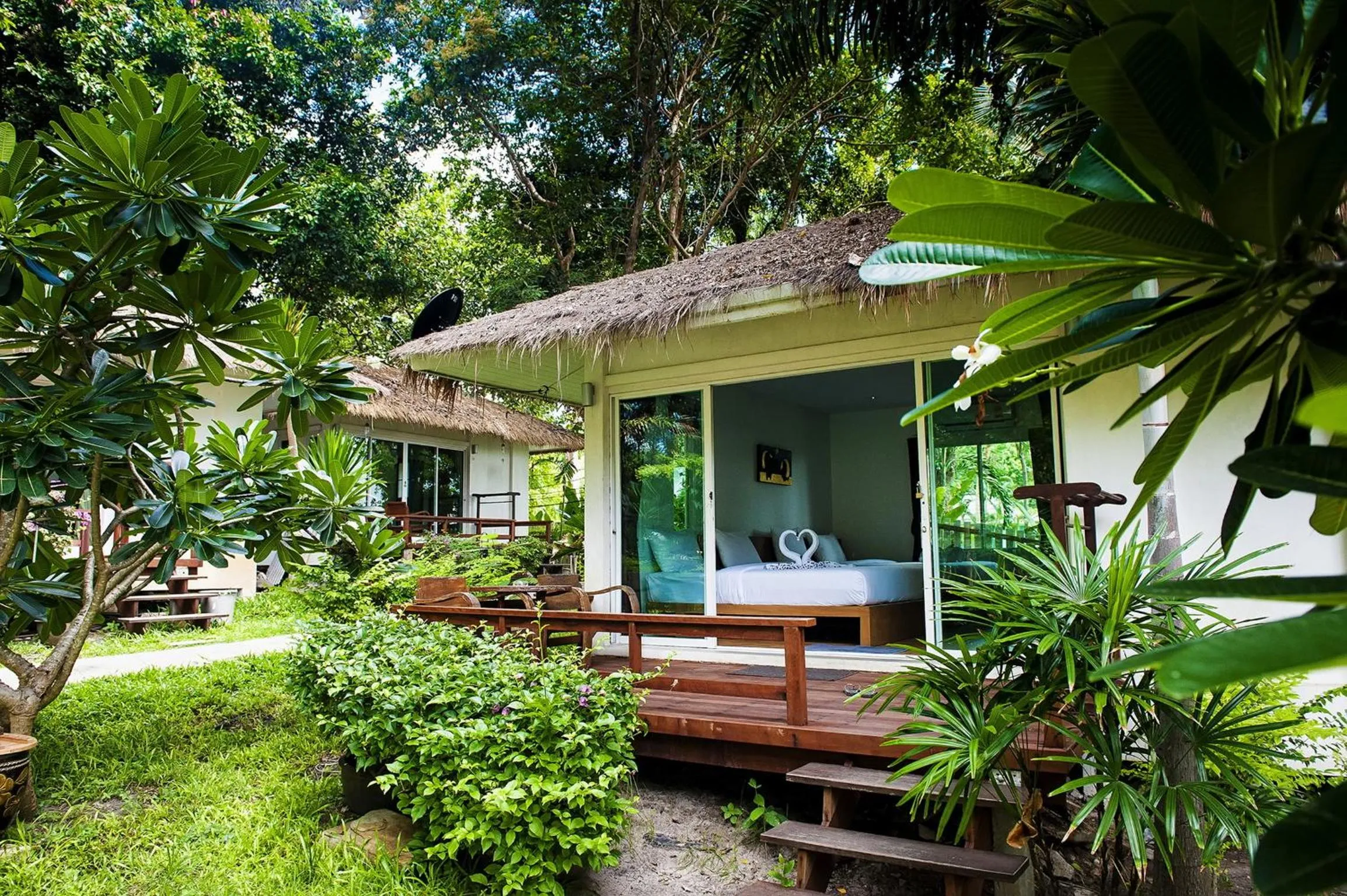 Patio in Larissa Samed resort