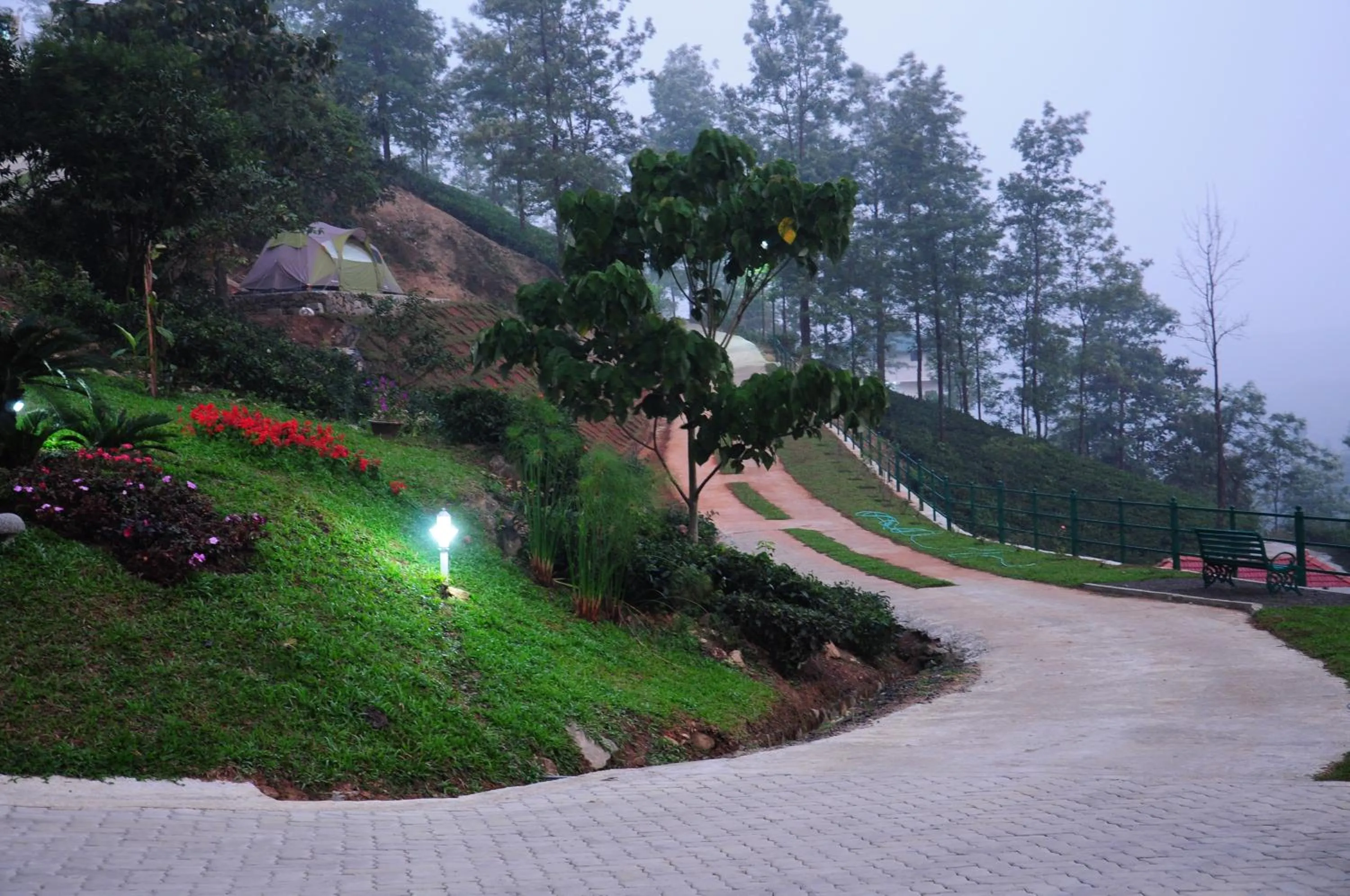 Garden in Falcon Crest