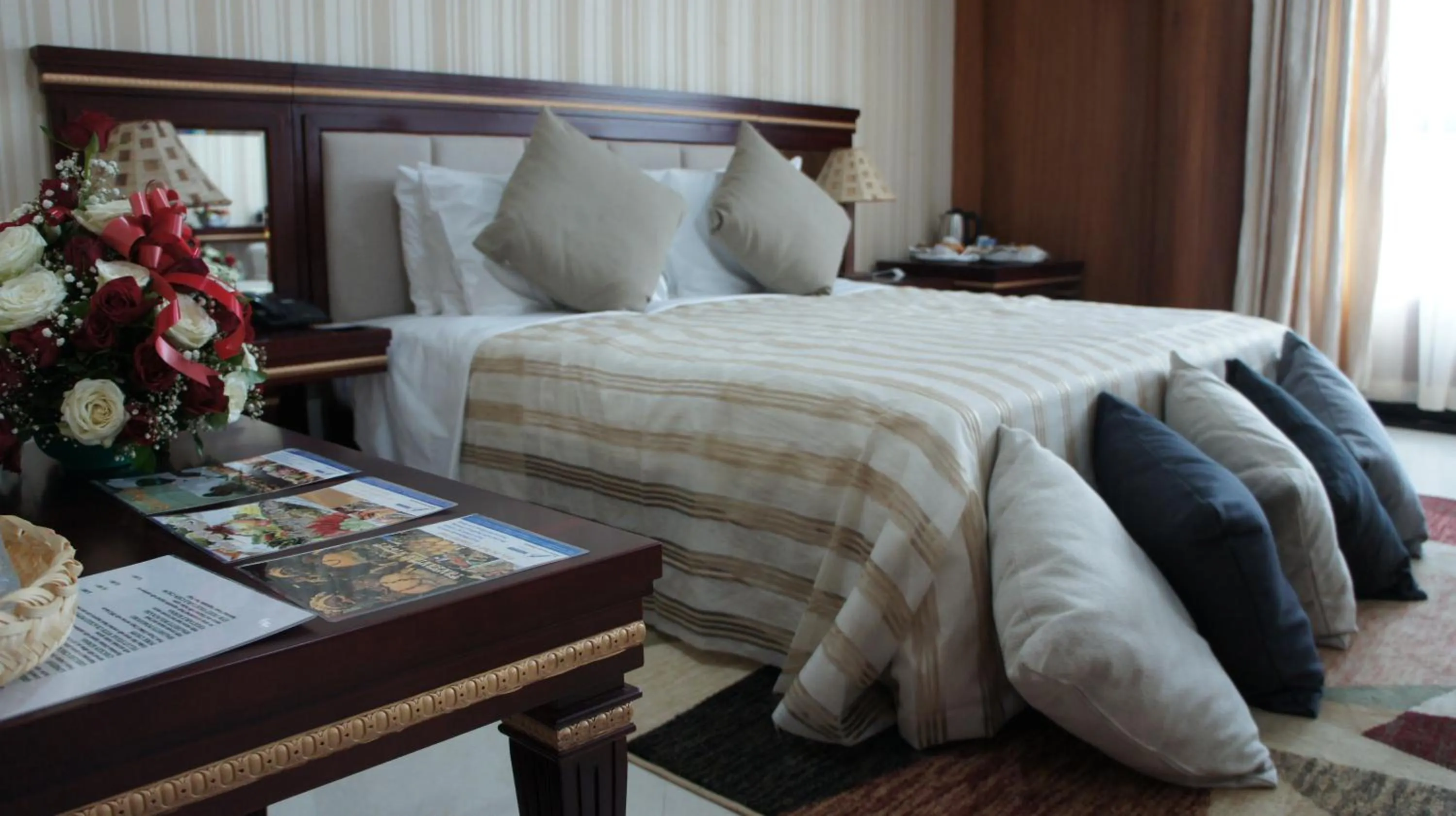 Bedroom in Peacock Hotel