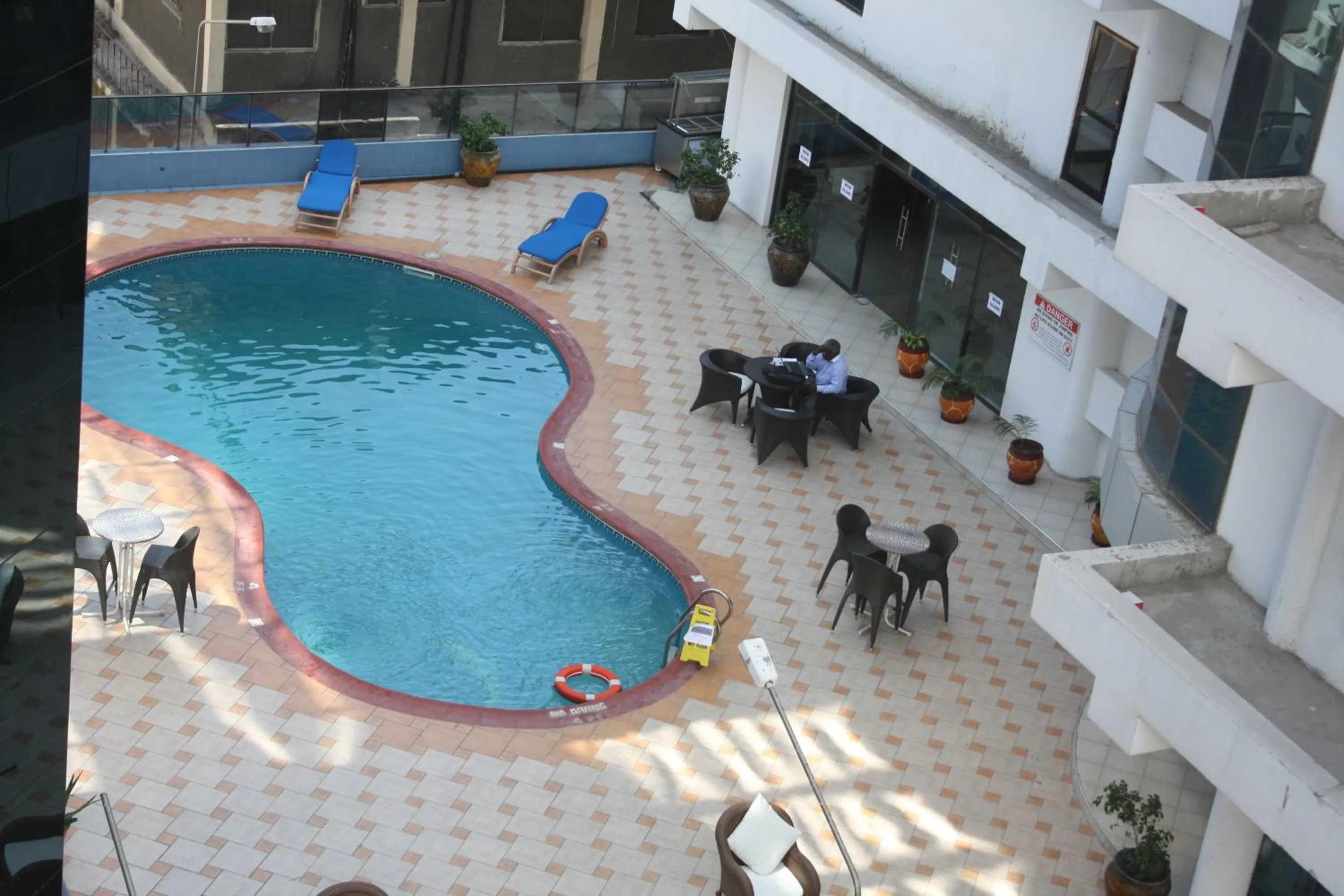Balcony/Terrace in Peacock Hotel