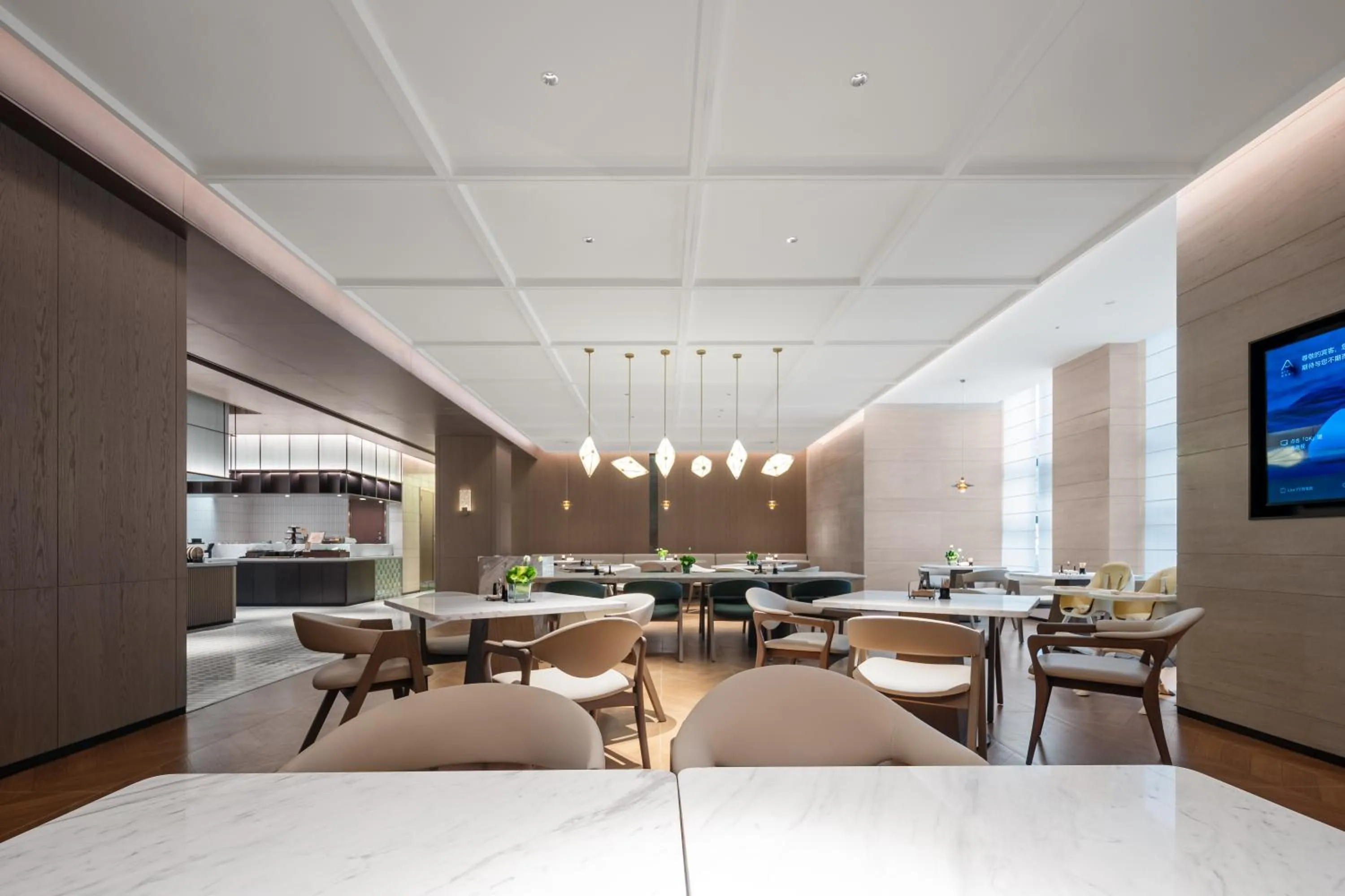 Restaurant/places to eat in Atour Hotel Chongqing Jiangbei Airport Huanshan Park