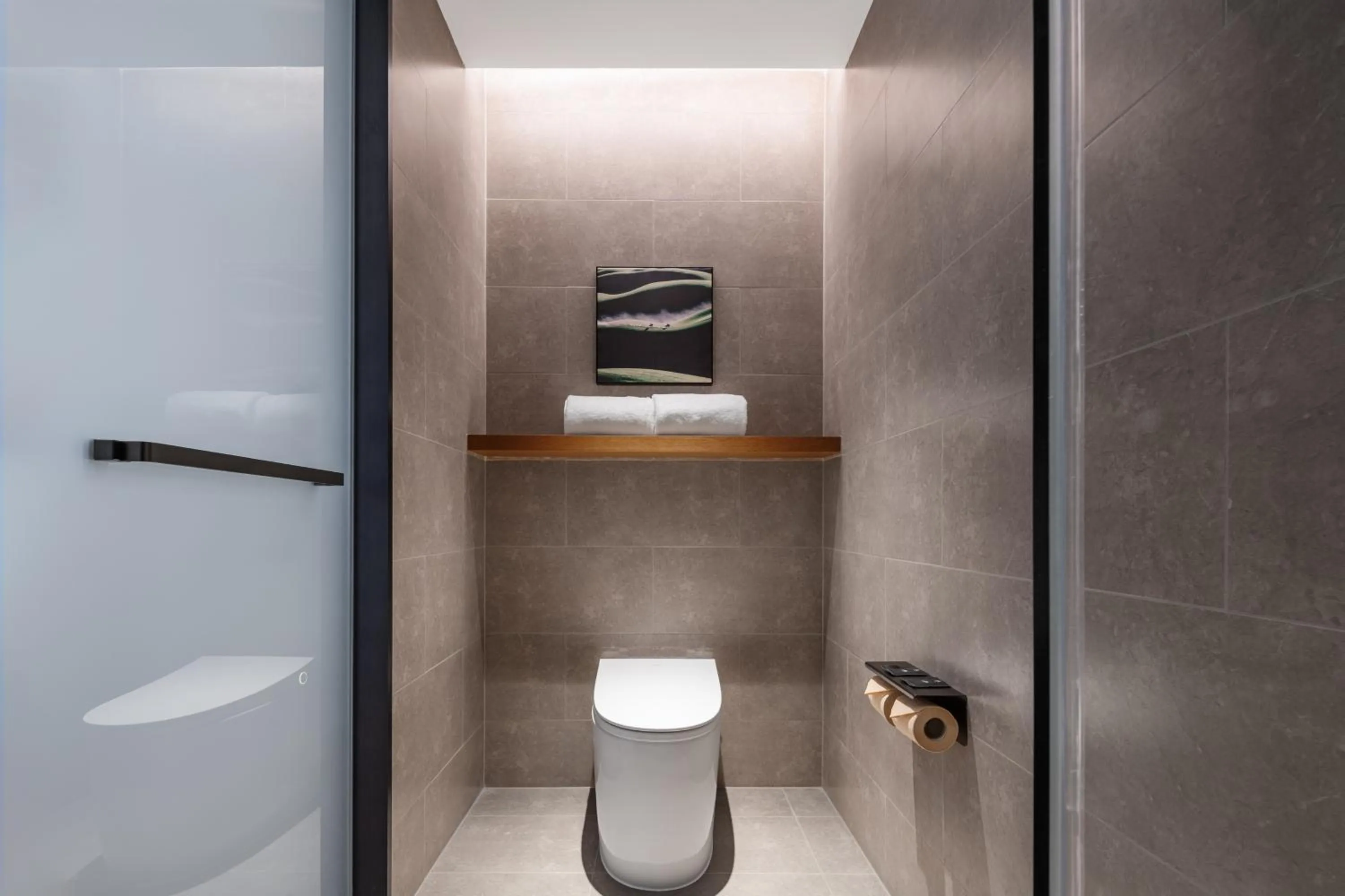 Toilet in Atour Hotel Chongqing Jiangbei Airport Huanshan Park