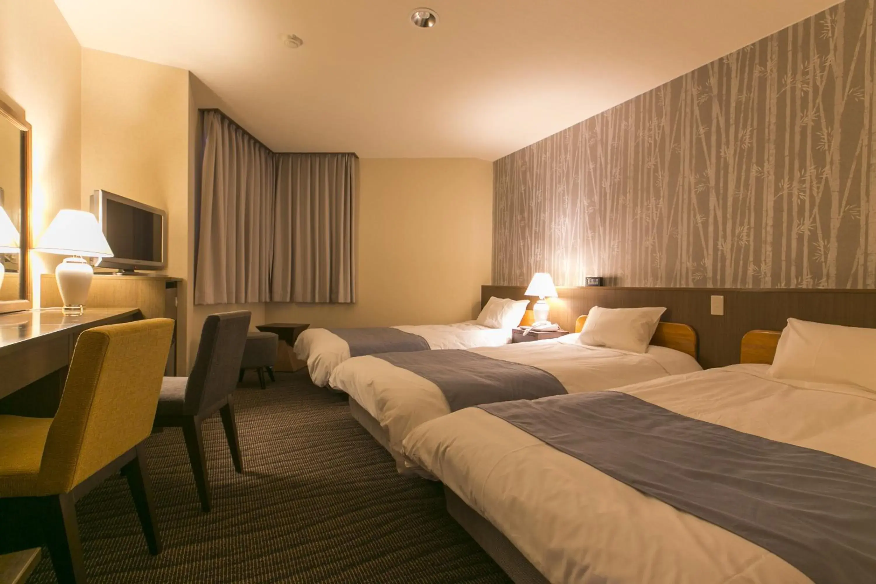 Triple Room - Mt.Fuji View - Smoking in Fujisan Station Hotel Triple Room - Mt.Fuji View - Smoking in Fujisan Station Hotel