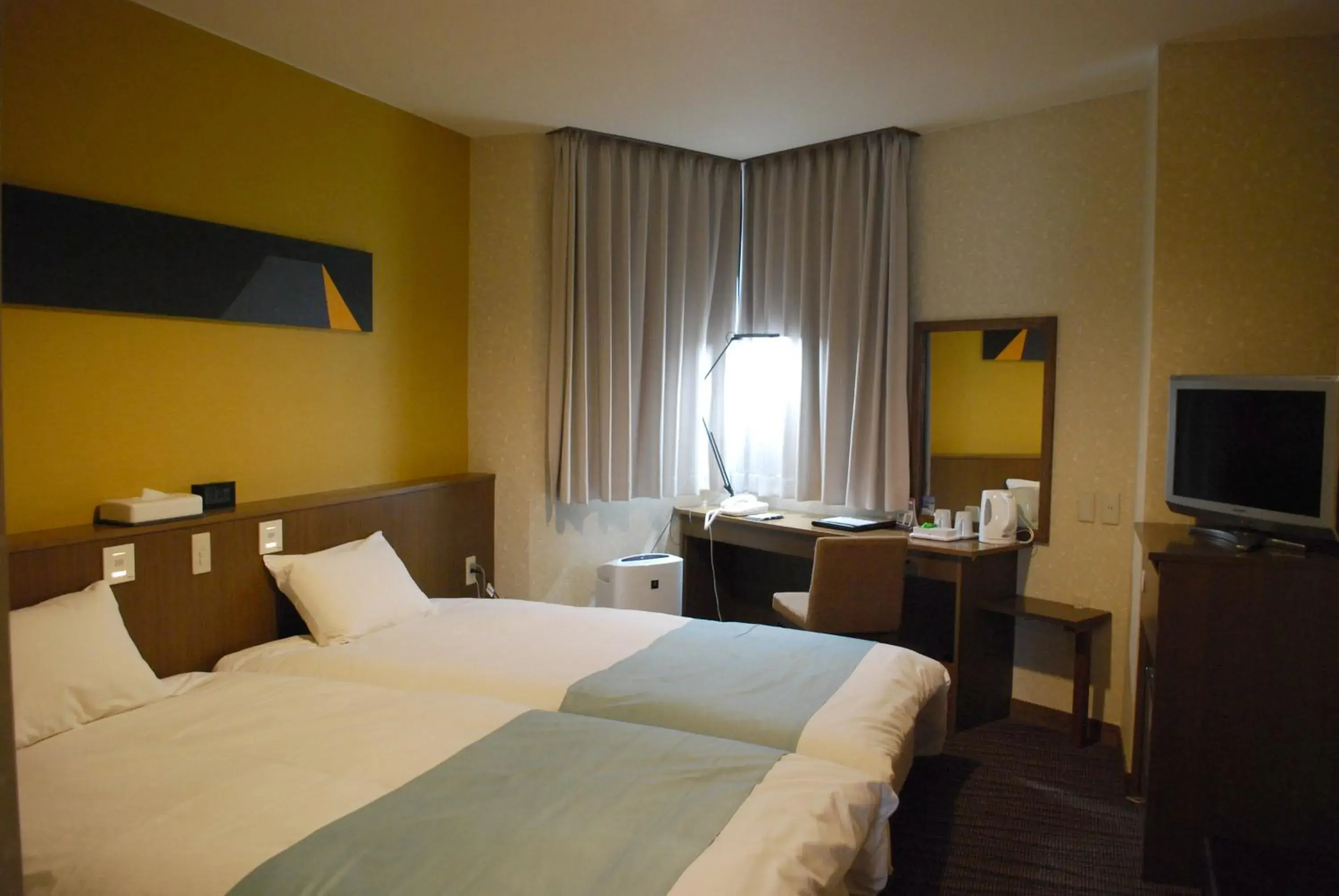 Hollywood Twin Room - Non-Smoking in Fujisan Station Hotel Hollywood Twin Room - Non-Smoking in Fujisan Station Hotel