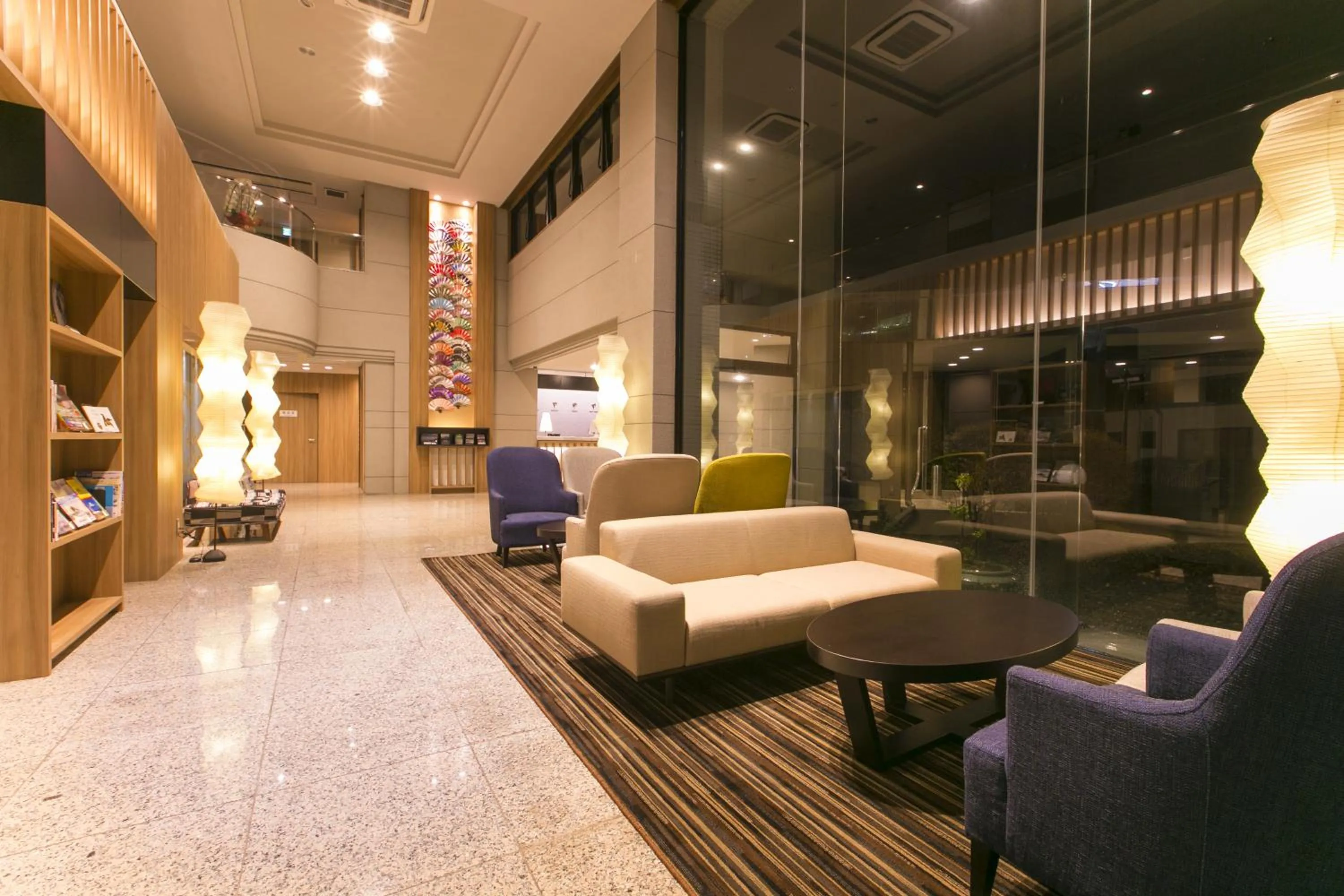 Lobby or reception in Fujisan Station Hotel