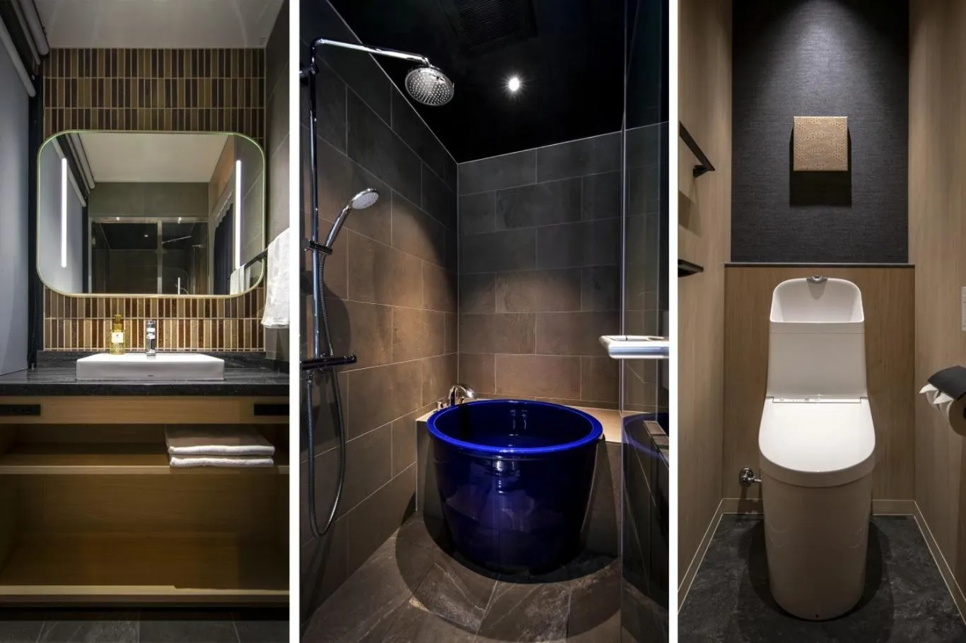 Shower in Fujisan Station Hotel