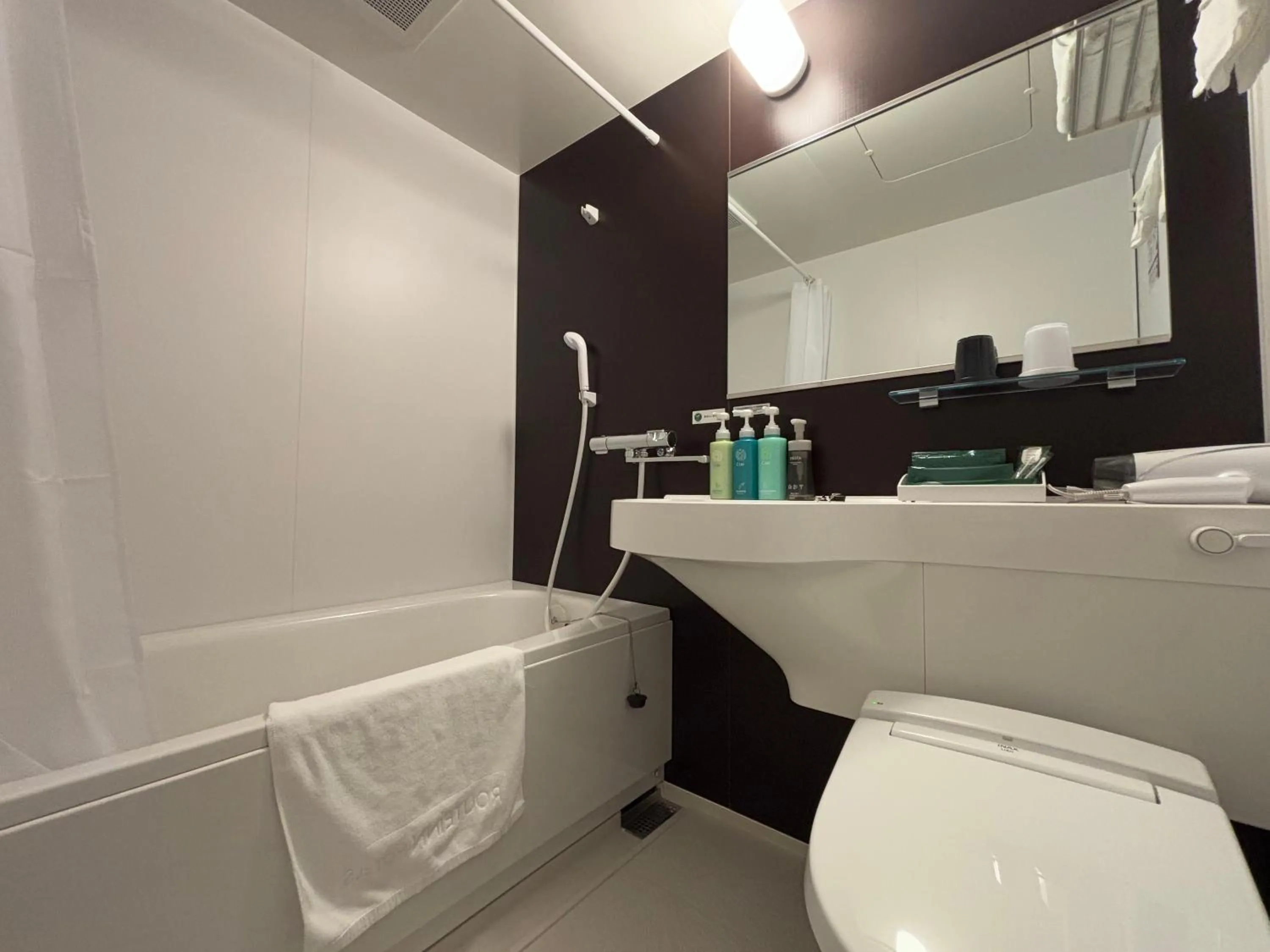 Bathroom in Hotel Route Inn Okayama Maniwa