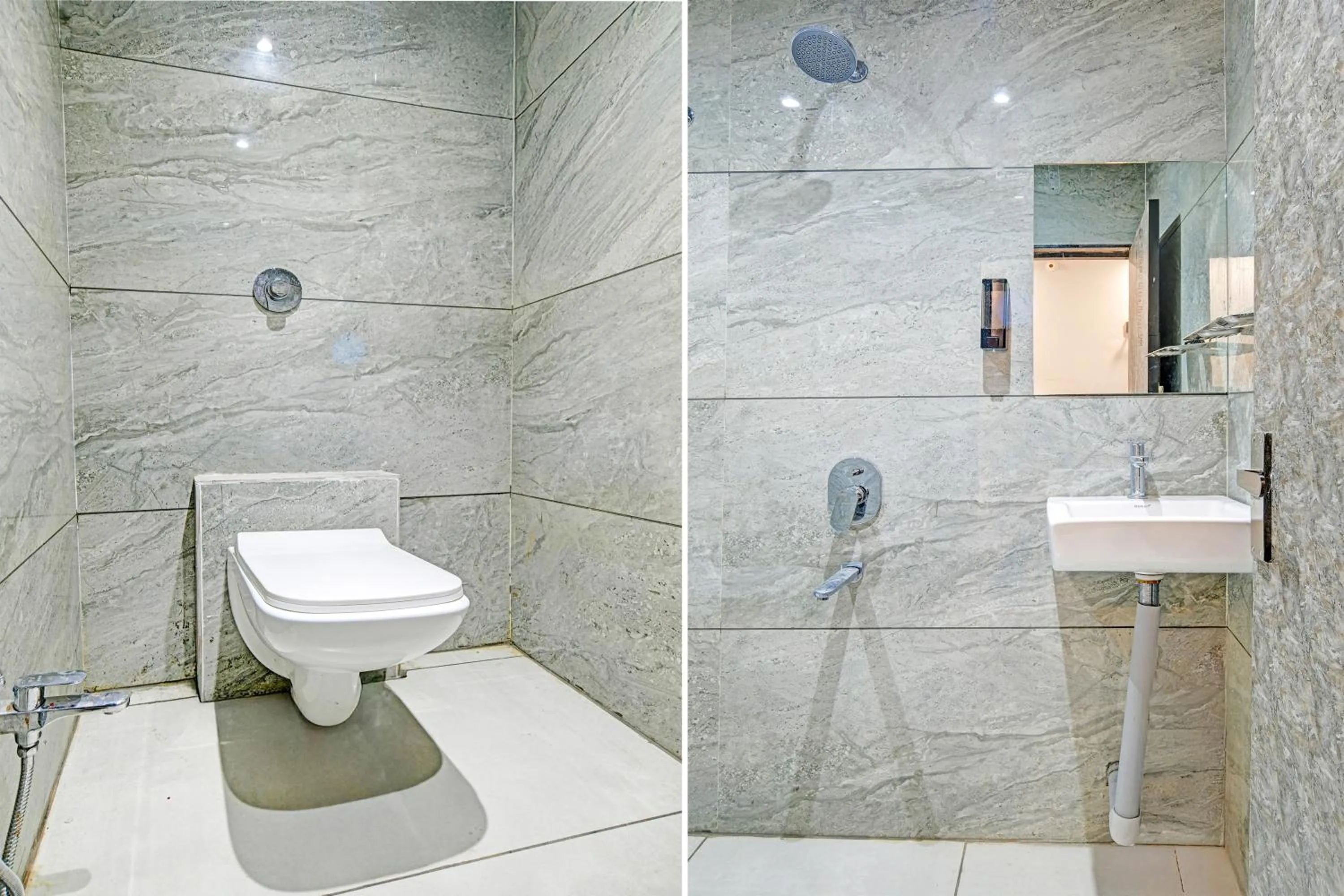 Bathroom in Collection O Mahakal Formerly Maharana Pratap