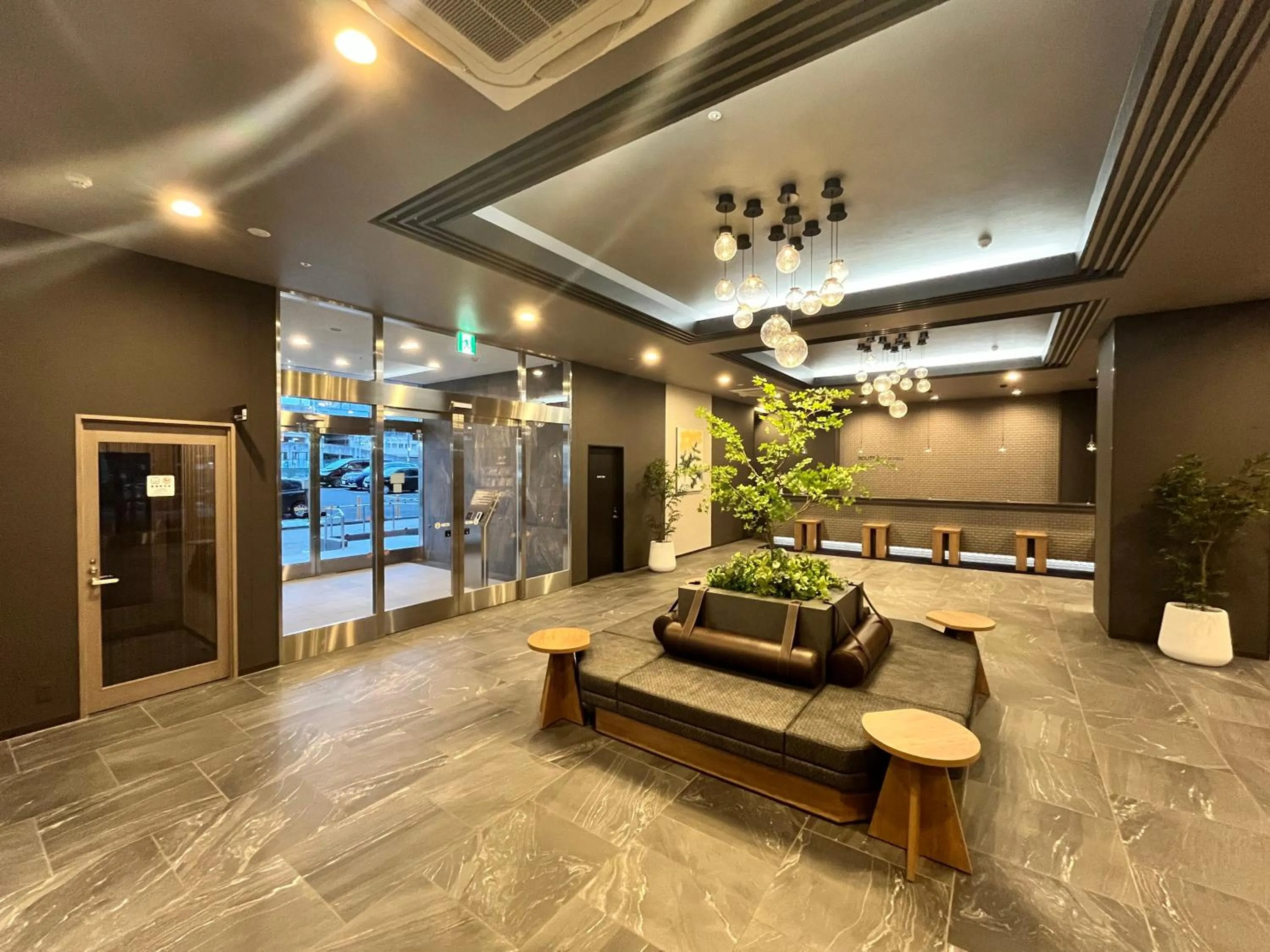 Lobby or reception in Hotel Route Inn Grand Fukushima Ekimae Higashiguchi