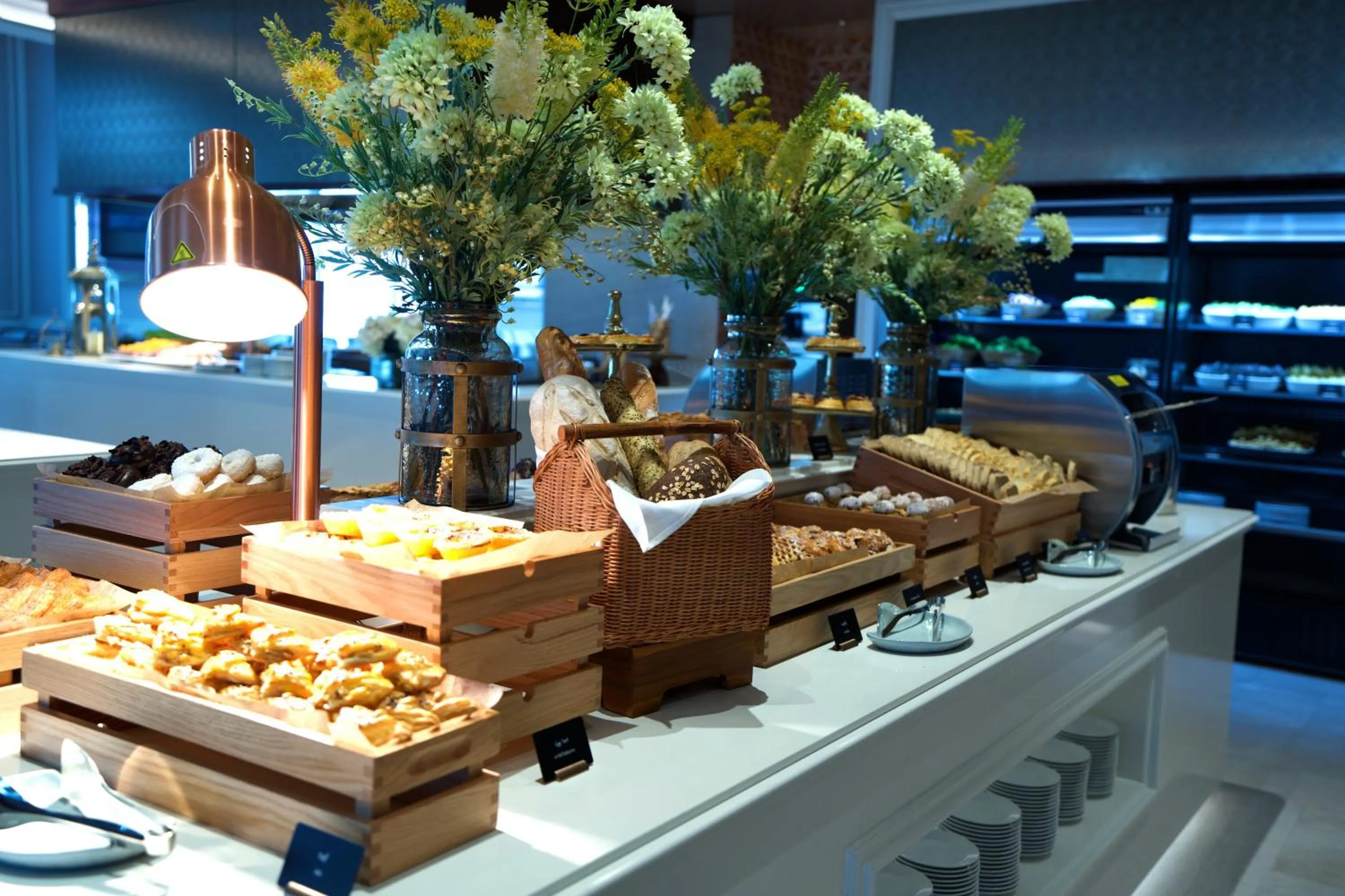 Buffet breakfast in Grande Centre Point Lumphini Bangkok