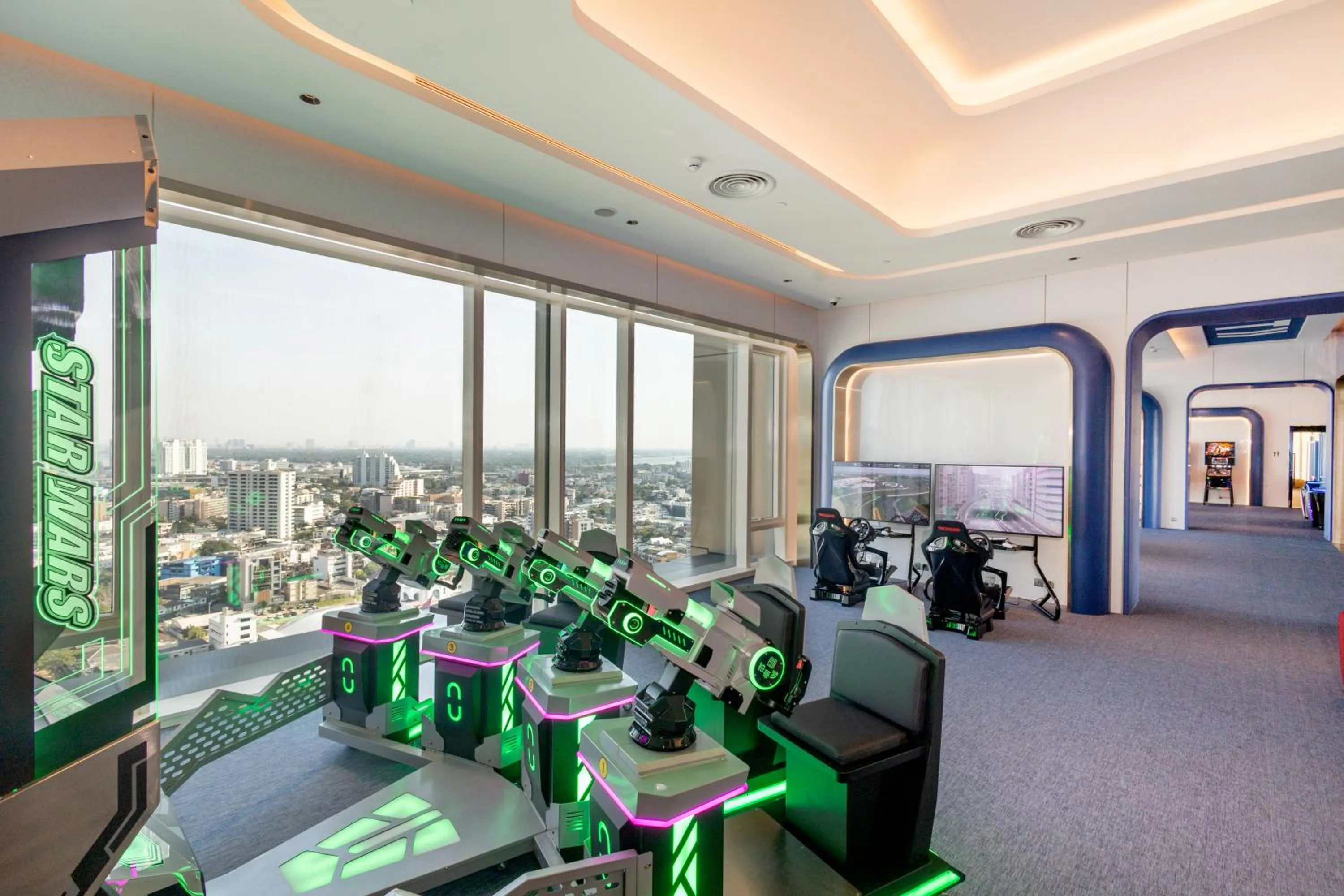 Game Room in Grande Centre Point Lumphini Bangkok