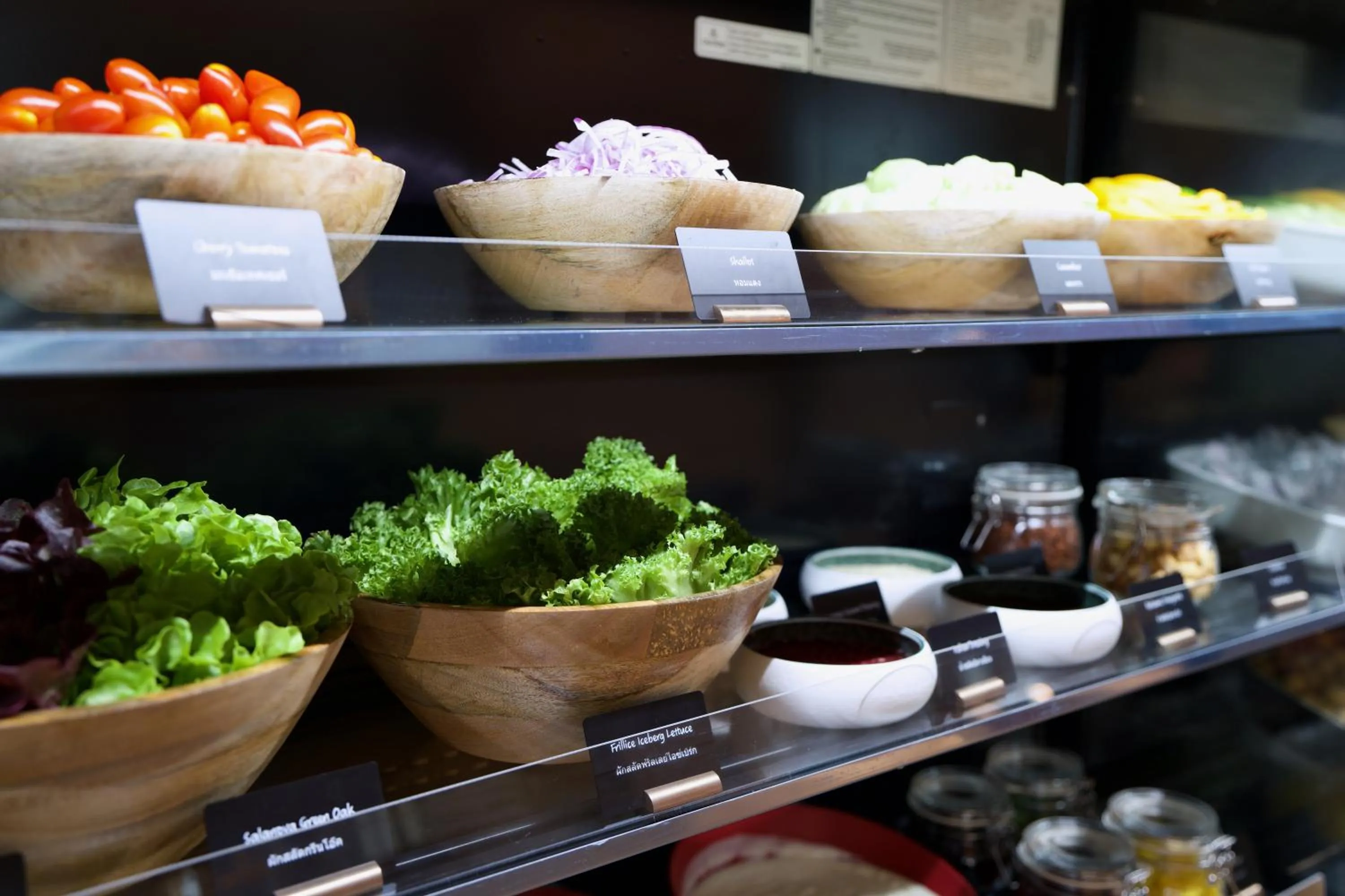 Buffet breakfast in Grande Centre Point Lumphini Bangkok