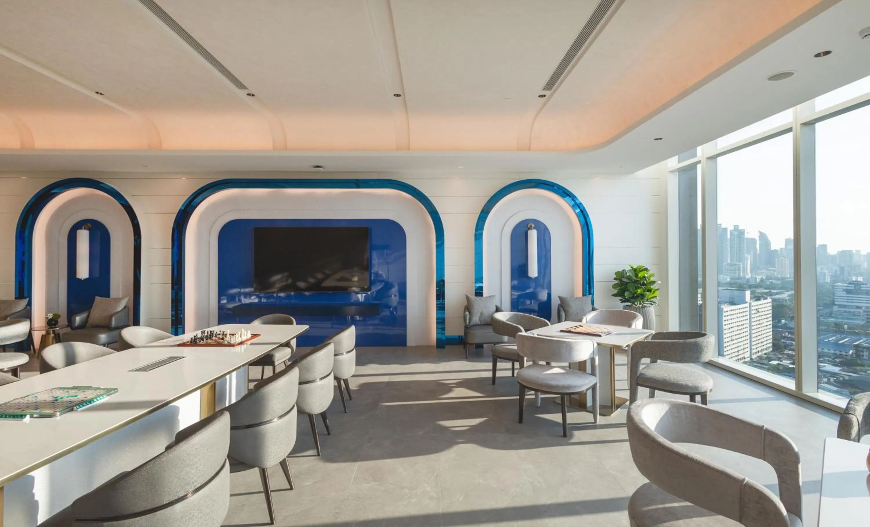 Game Room in Grande Centre Point Lumphini Bangkok