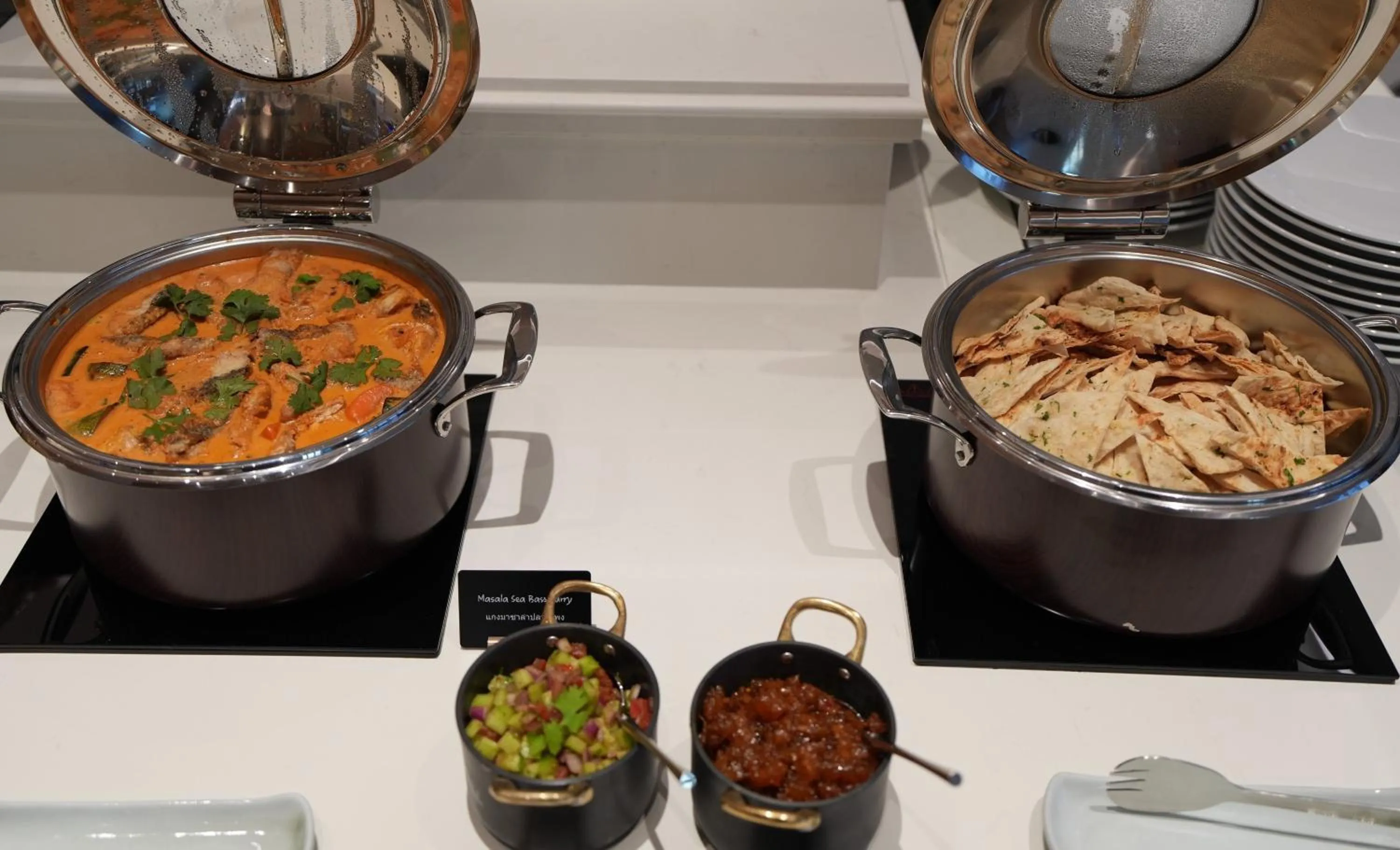 Buffet breakfast in Grande Centre Point Lumphini Bangkok