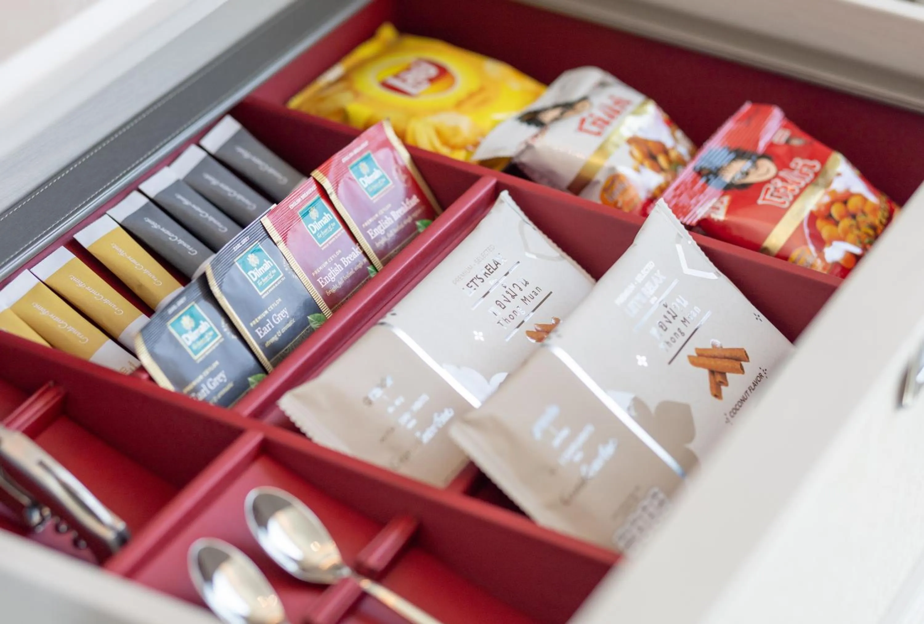 minibar in Grande Centre Point Lumphini Bangkok