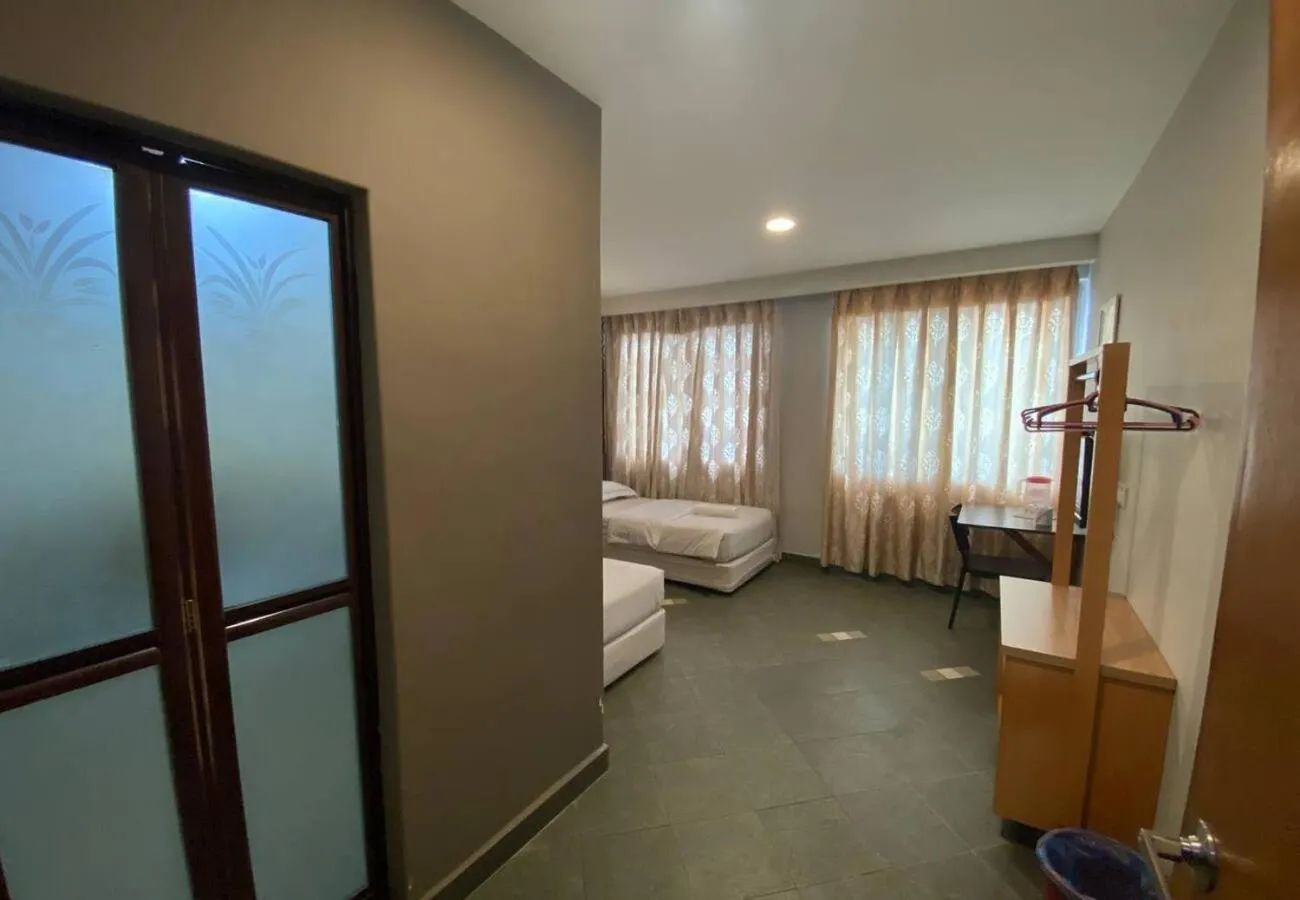 Bed in Hotel Harbour Inn