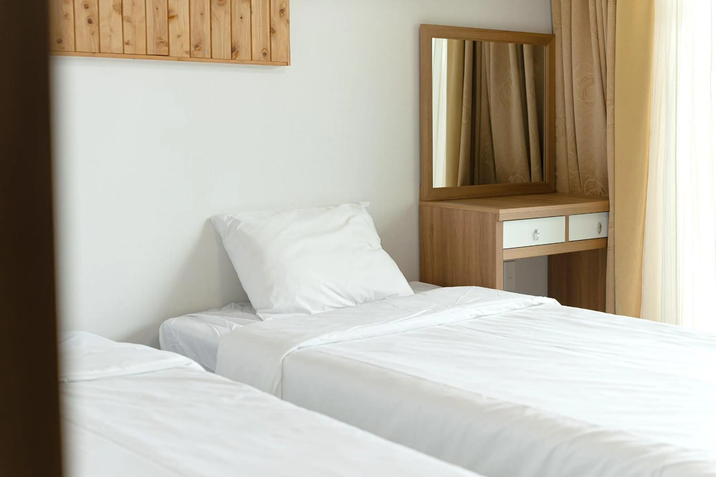 Bed in FromH T Resort Jeju Seongsan