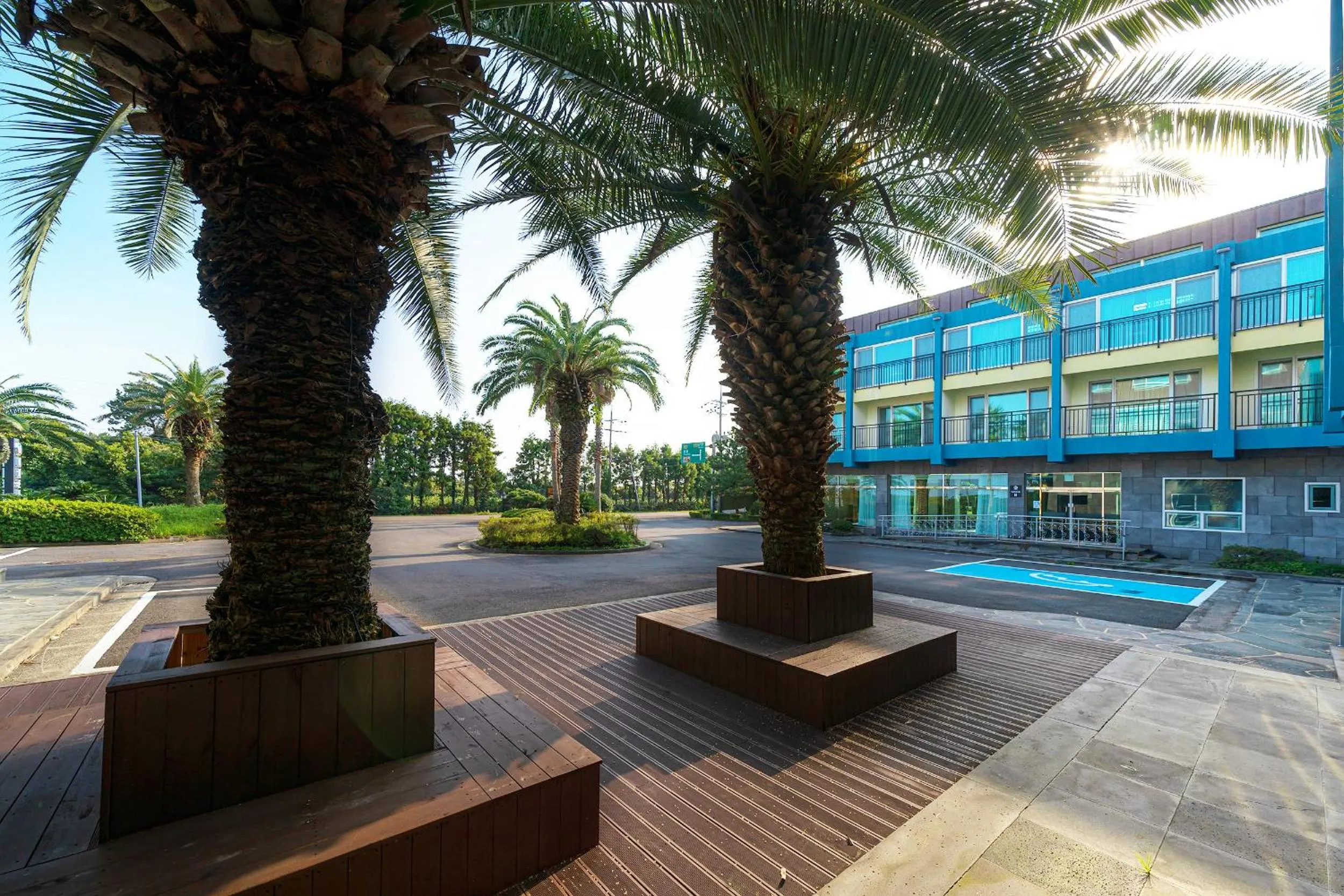 Garden in FromH T Resort Jeju Seongsan