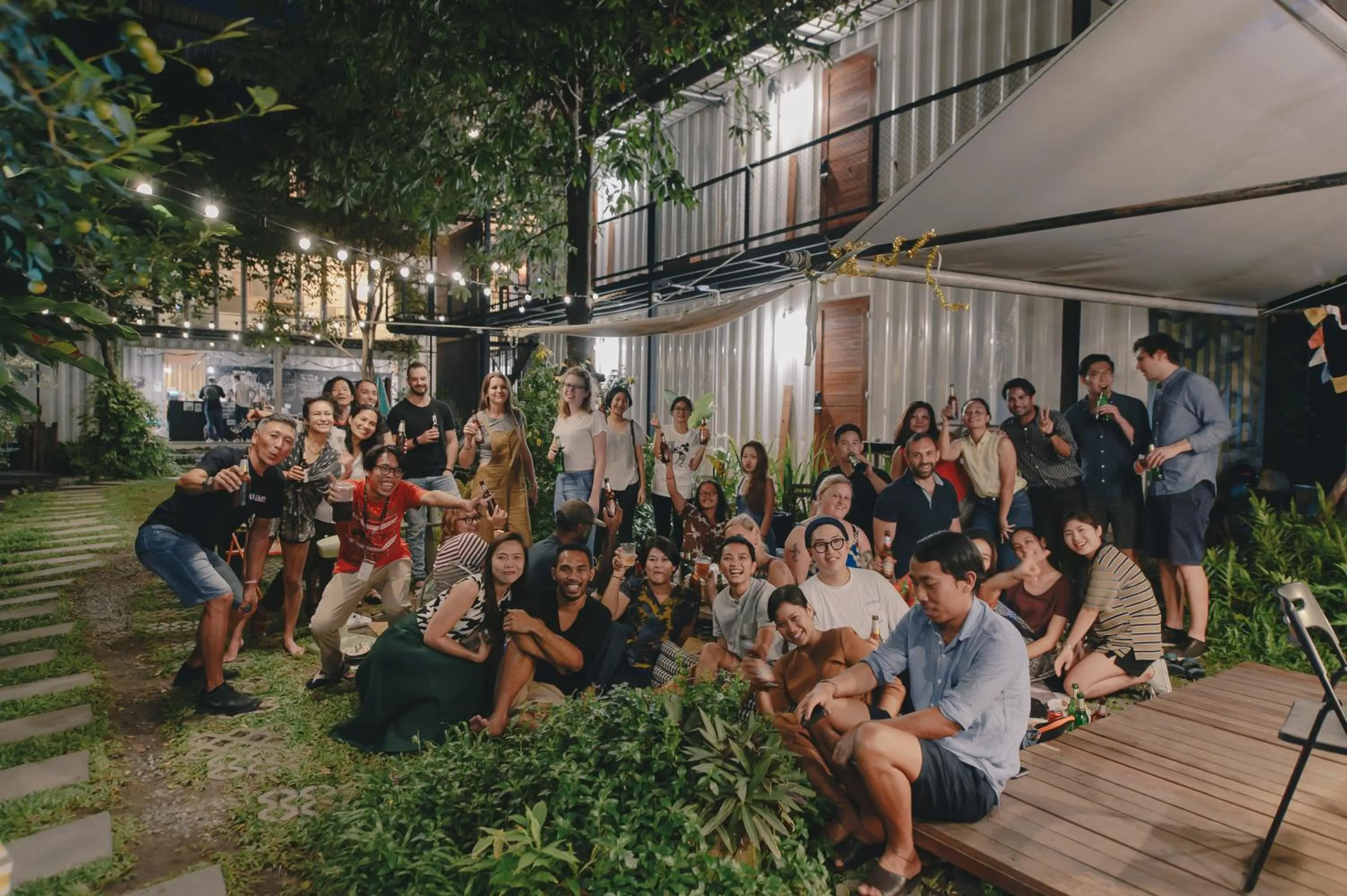 Staff in The Yard Bangkok Hostel