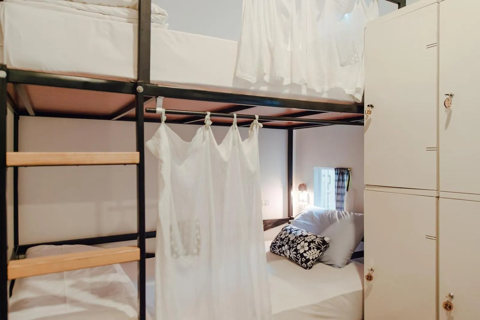 Bed in The Yard Bangkok Hostel