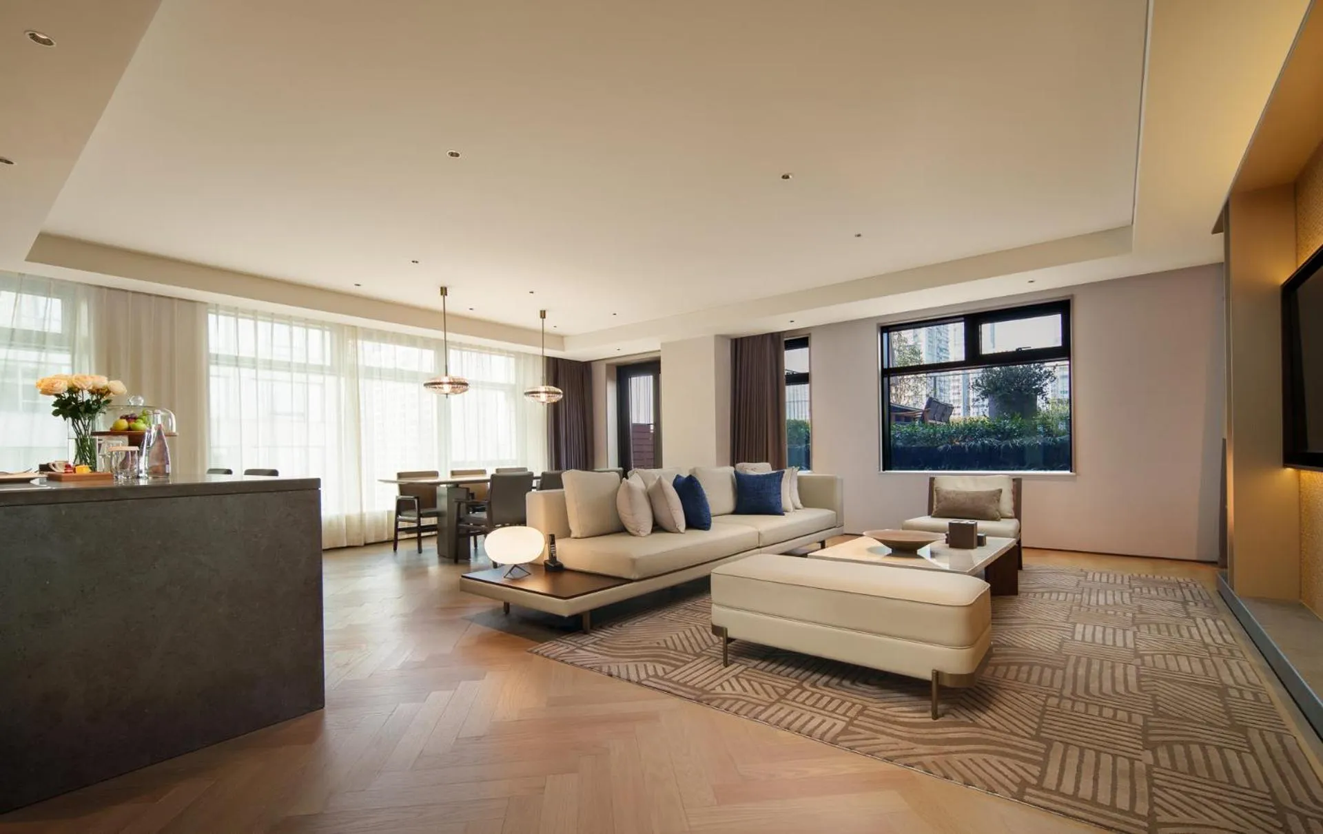 Living room in Ming Hotel Nanjing - MGallery Collection