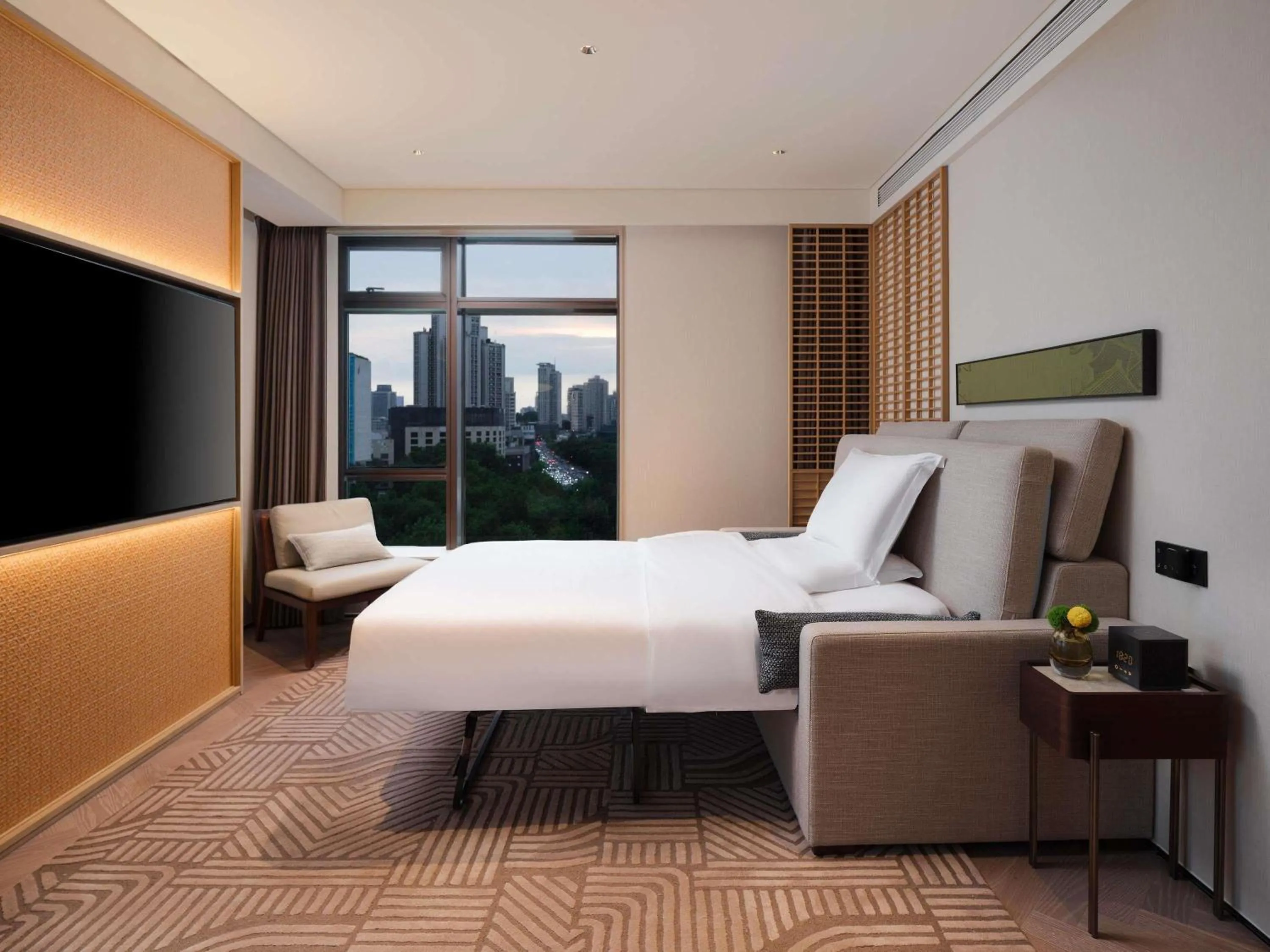 Bedroom, Bed in Ming Hotel Nanjing - MGallery Collection