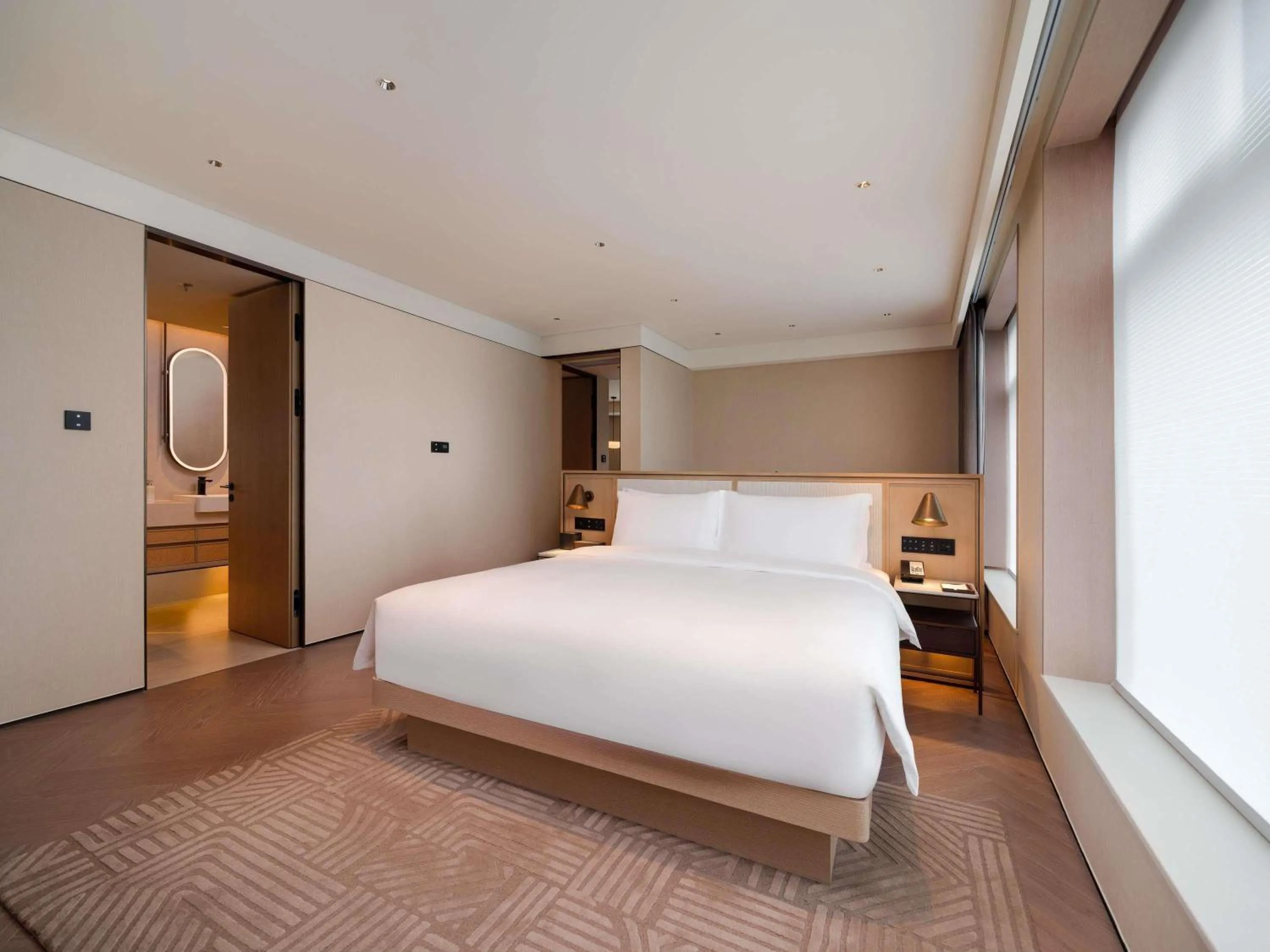 Bedroom, Bed in Ming Hotel Nanjing - MGallery Collection