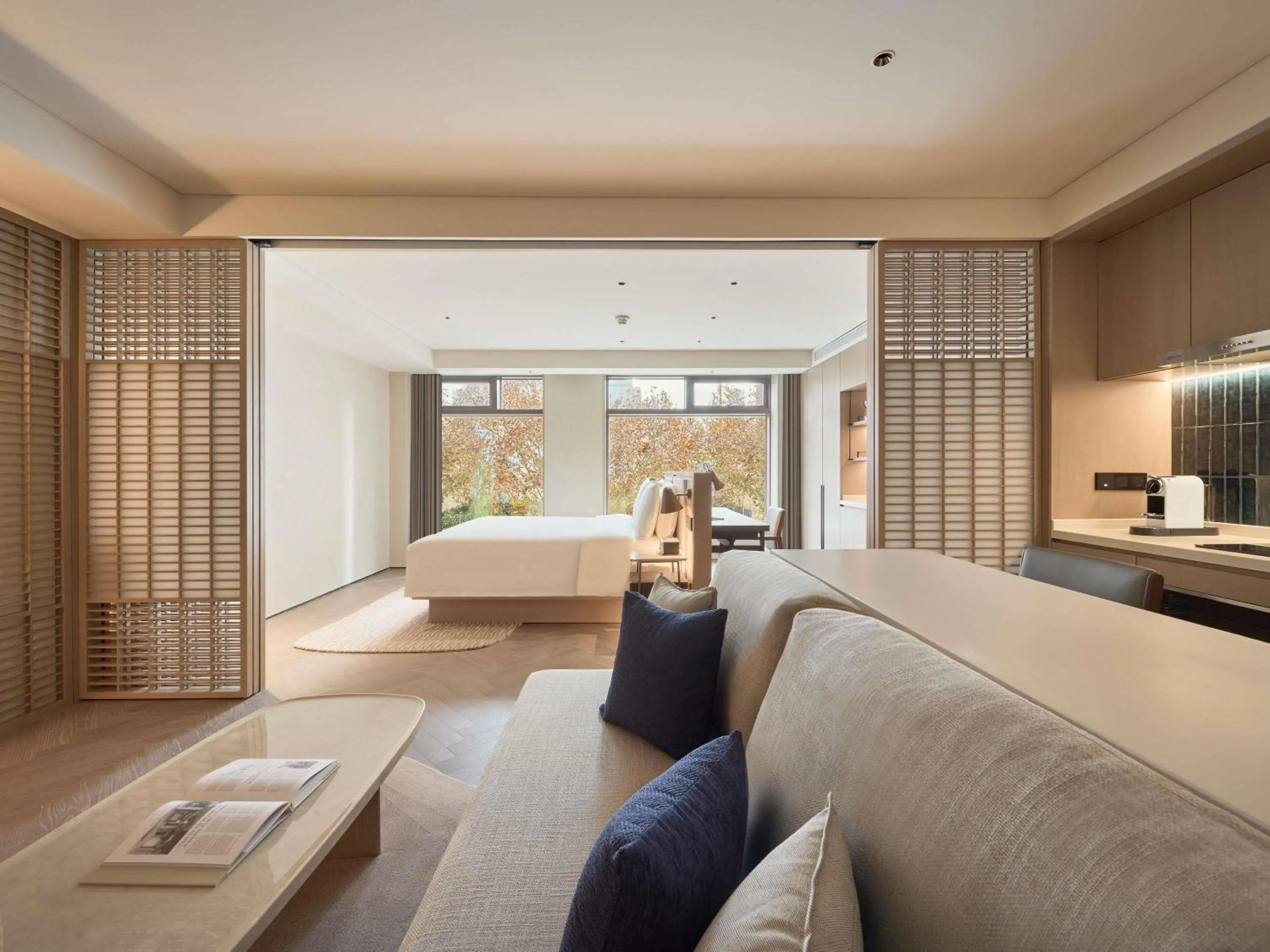 Bedroom, Bed in Ming Hotel Nanjing - MGallery Collection